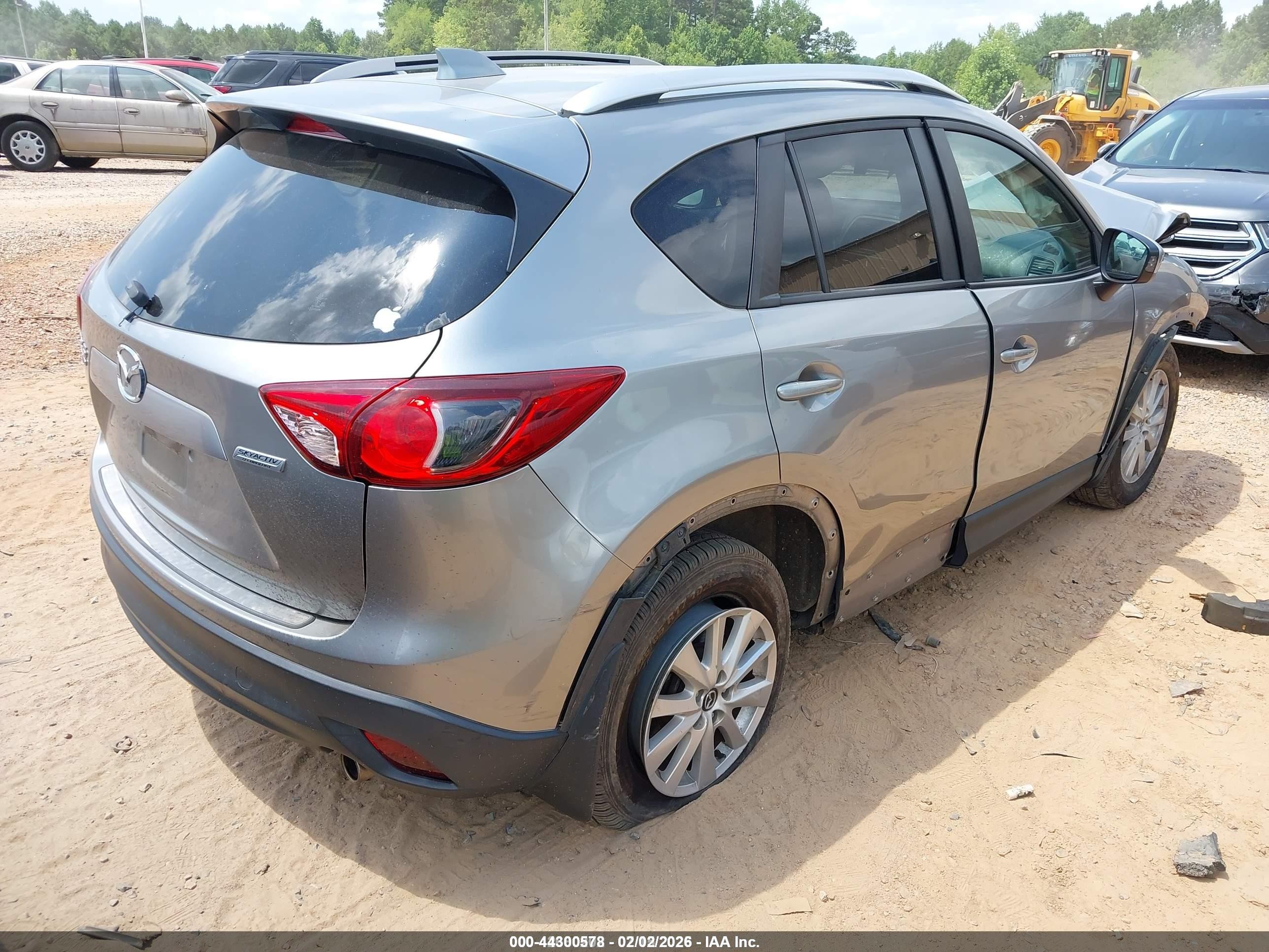 2013 Mazda Cx-5 Touring Silver vin: JM3KE4CE4D0152384