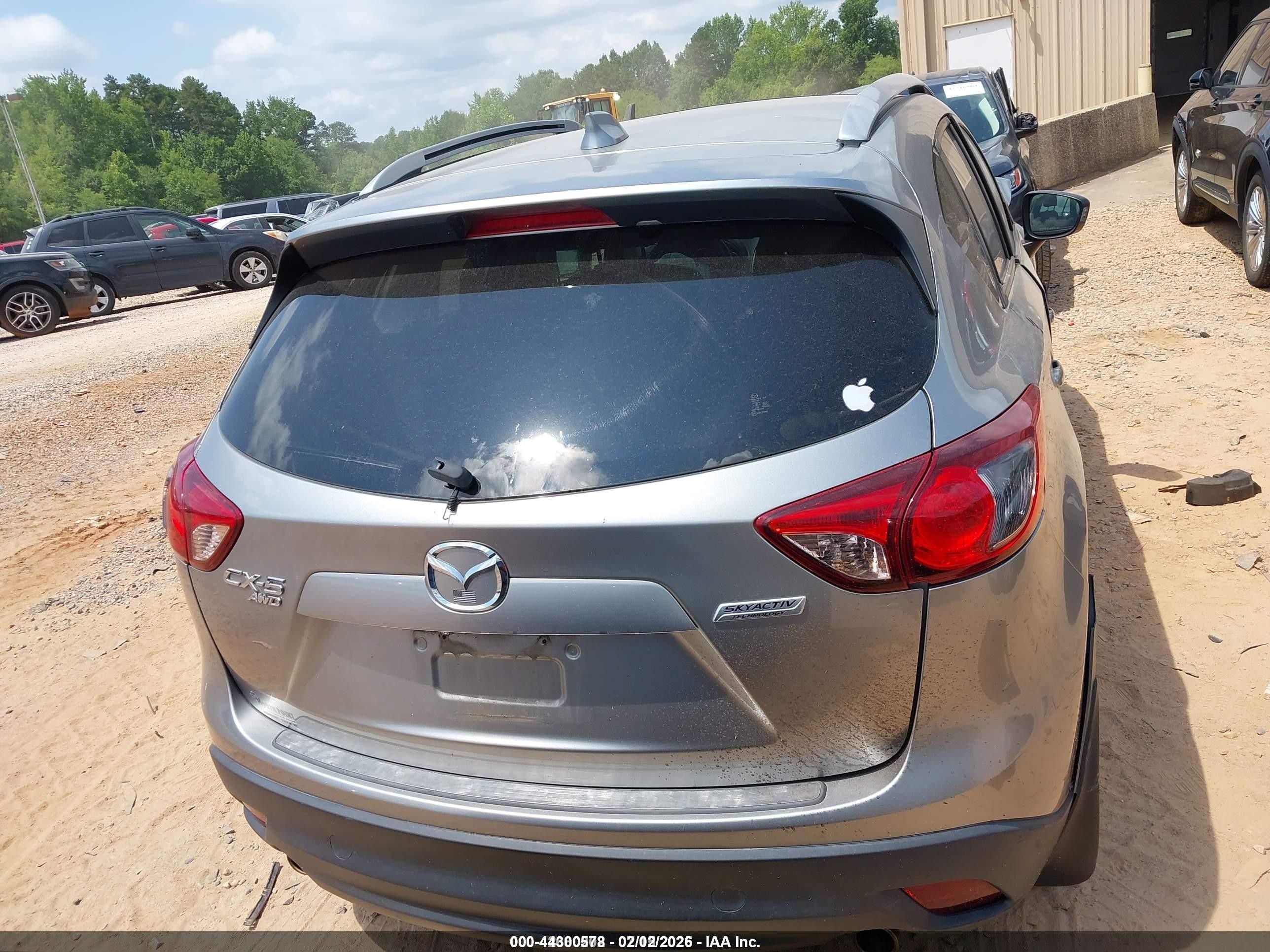 2013 Mazda Cx-5 Touring Silver vin: JM3KE4CE4D0152384