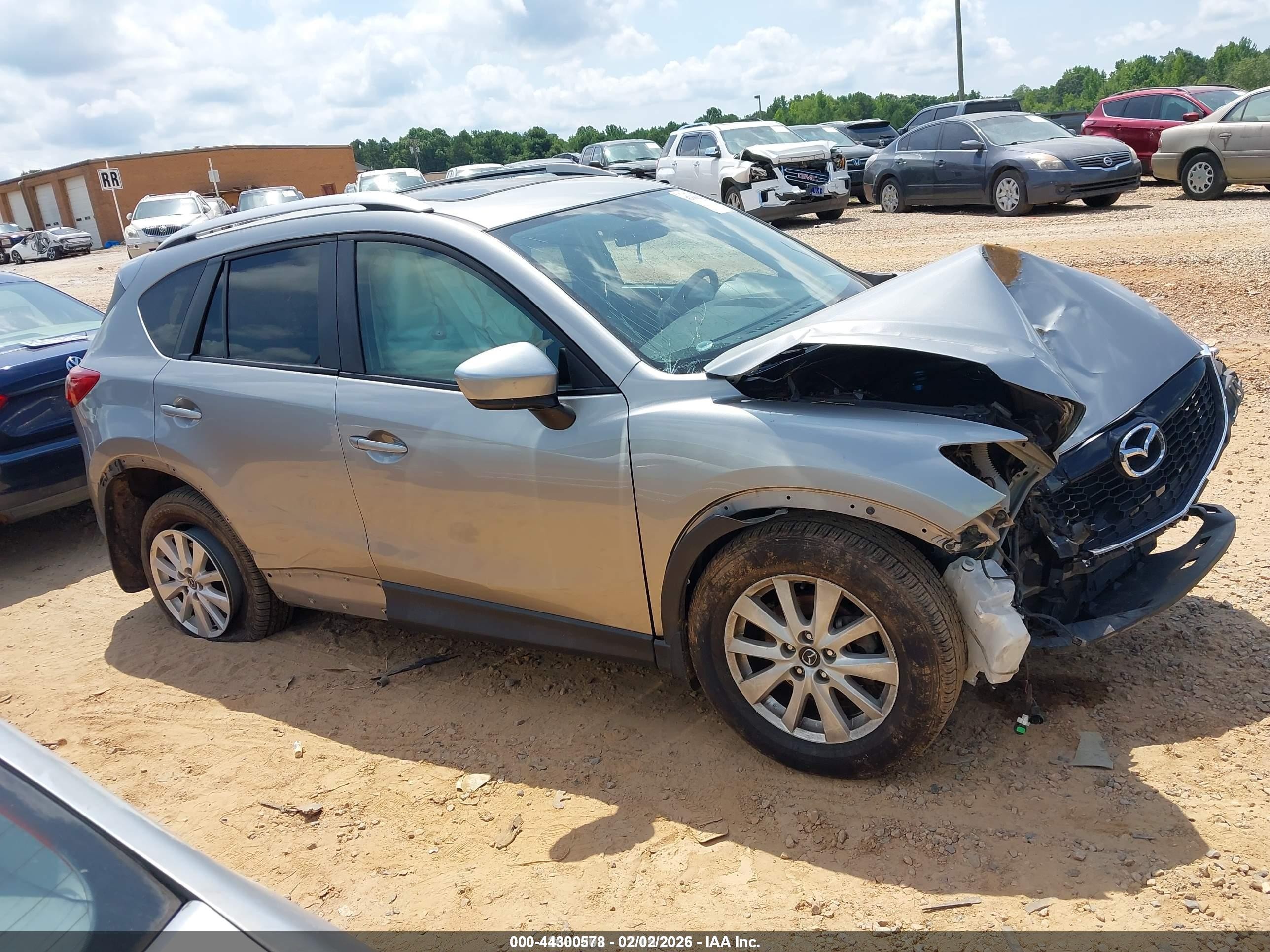 2013 Mazda Cx-5 Touring Silver vin: JM3KE4CE4D0152384