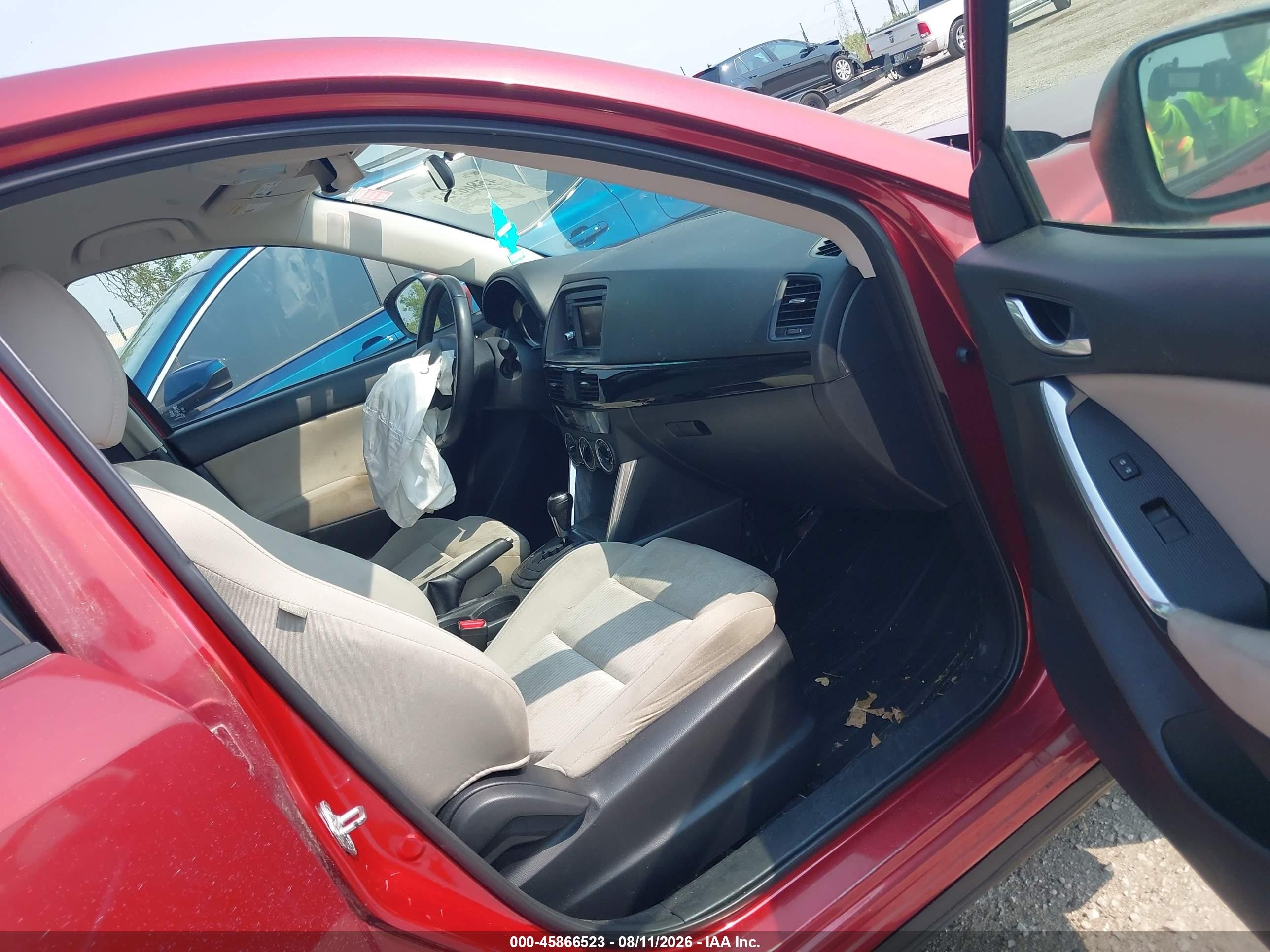 2013 Mazda Cx-5 Touring Red vin: JM3KE4CE4D0160419