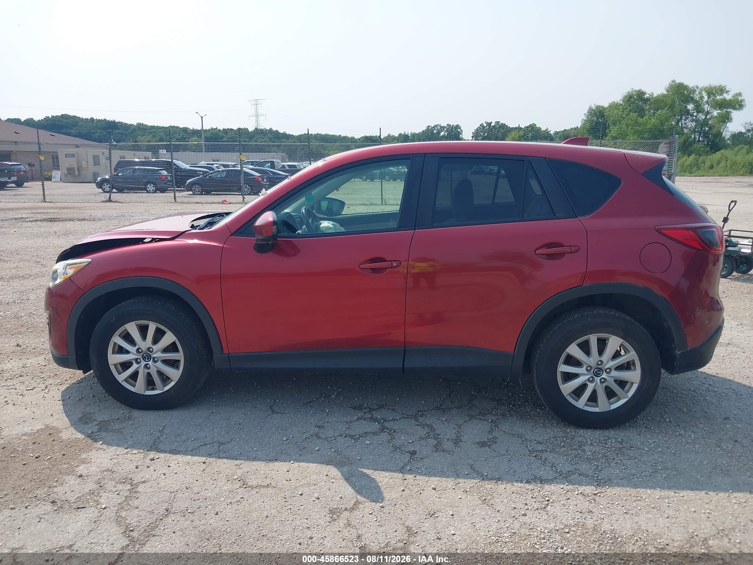 2013 Mazda Cx-5 Touring Red vin: JM3KE4CE4D0160419