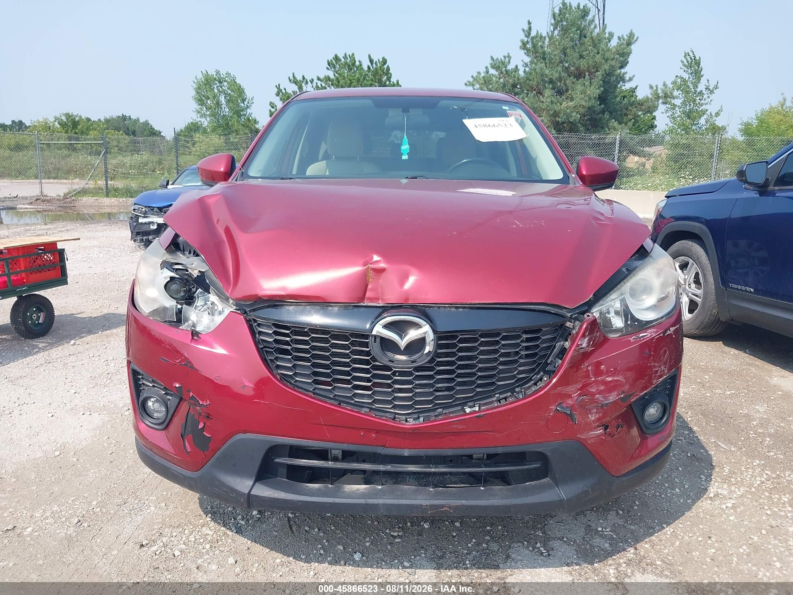 2013 Mazda Cx-5 Touring Red vin: JM3KE4CE4D0160419