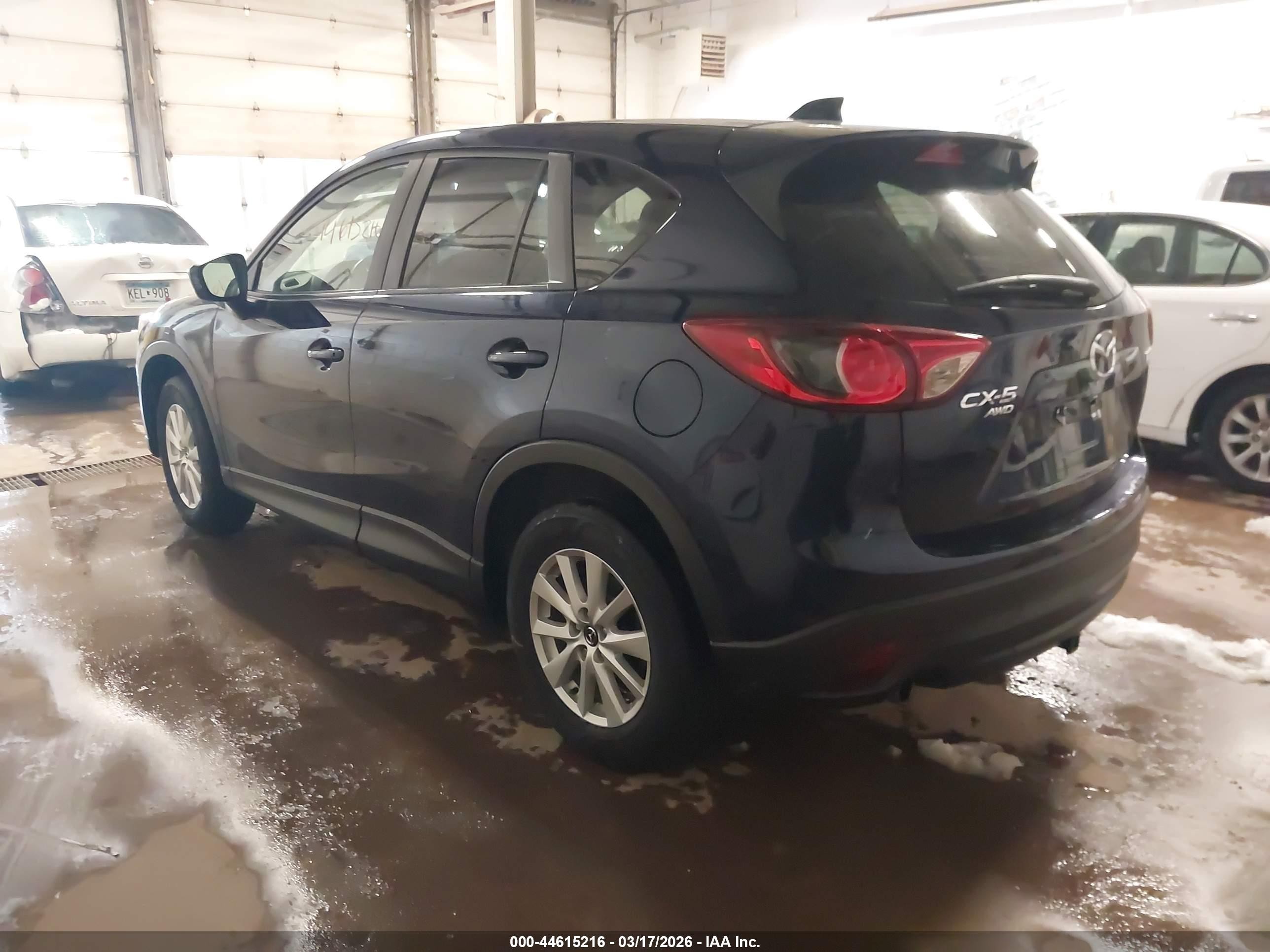 2013 Mazda Cx-5 Touring Blue vin: JM3KE4CE5D0107969