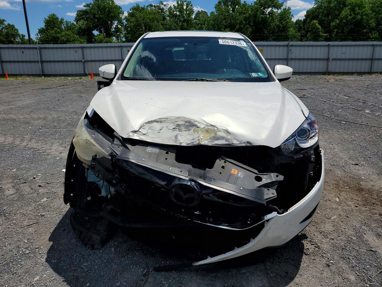 2013 Mazda Cx-5 Touring White vin: JM3KE4CE5D0119149