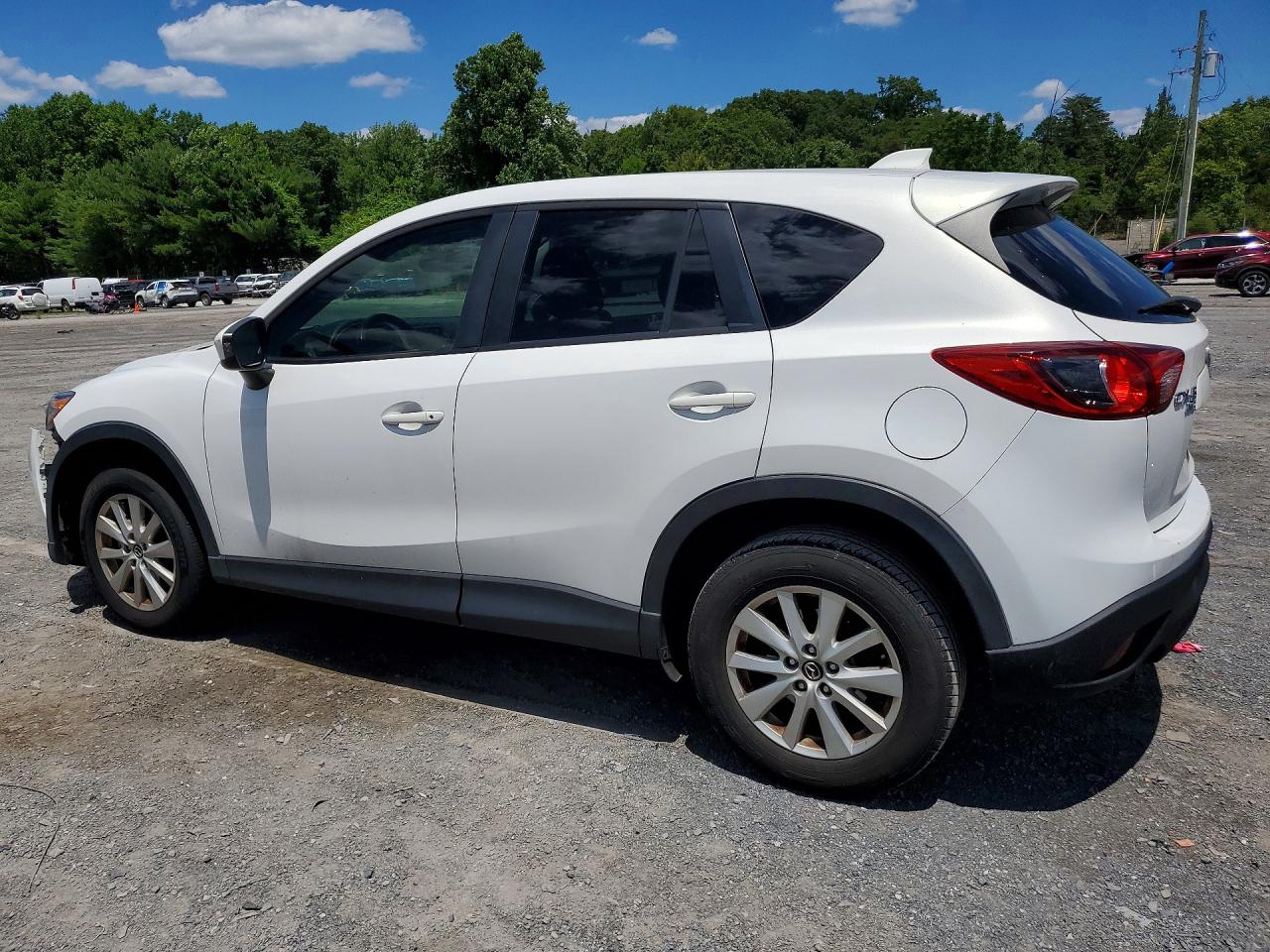 2013 Mazda Cx-5 Touring White vin: JM3KE4CE5D0119149