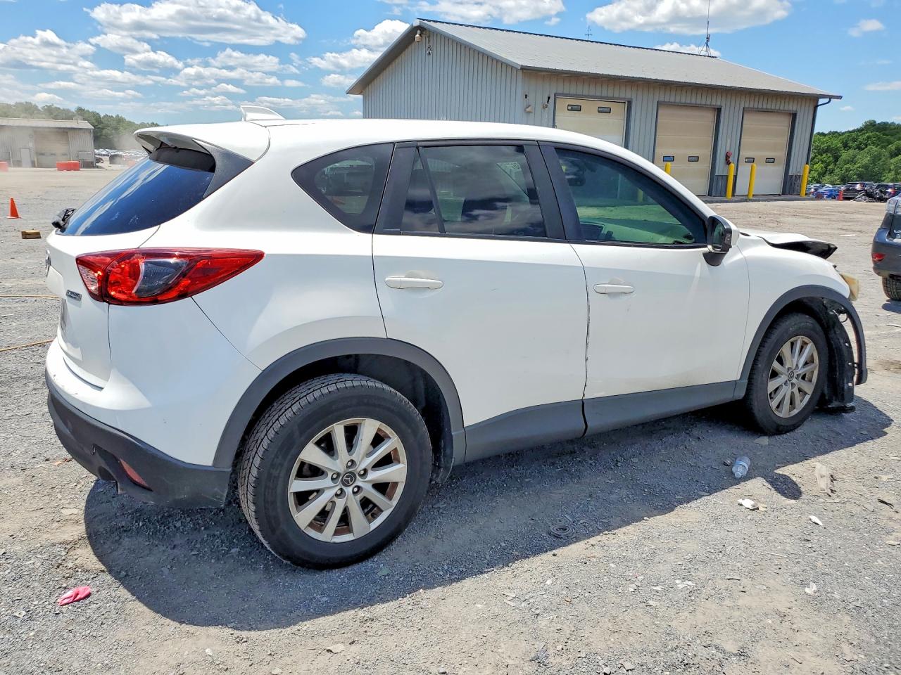 2013 Mazda Cx-5 Touring White vin: JM3KE4CE5D0119149
