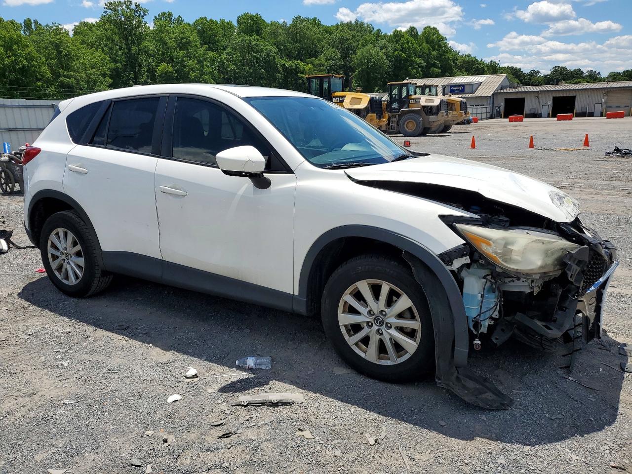 2013 Mazda Cx-5 Touring White vin: JM3KE4CE5D0119149