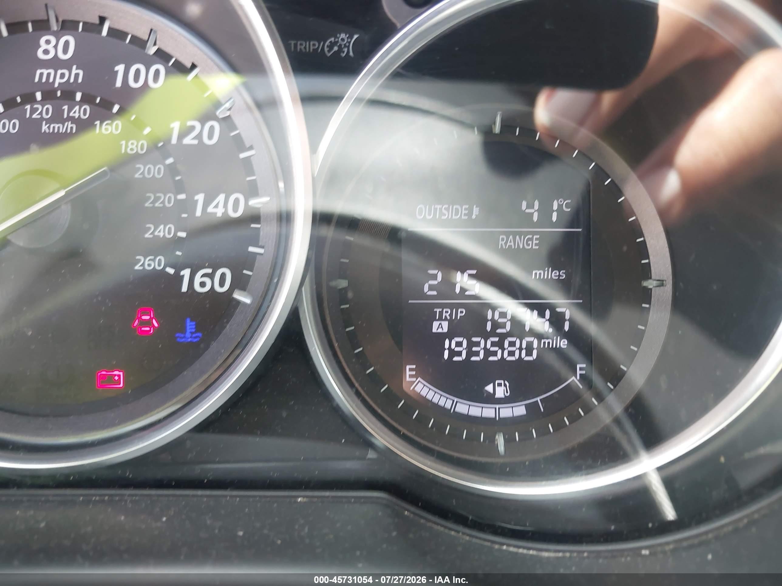 2013 Mazda Cx-5 Touring Silver vin: JM3KE4CE5D0121757