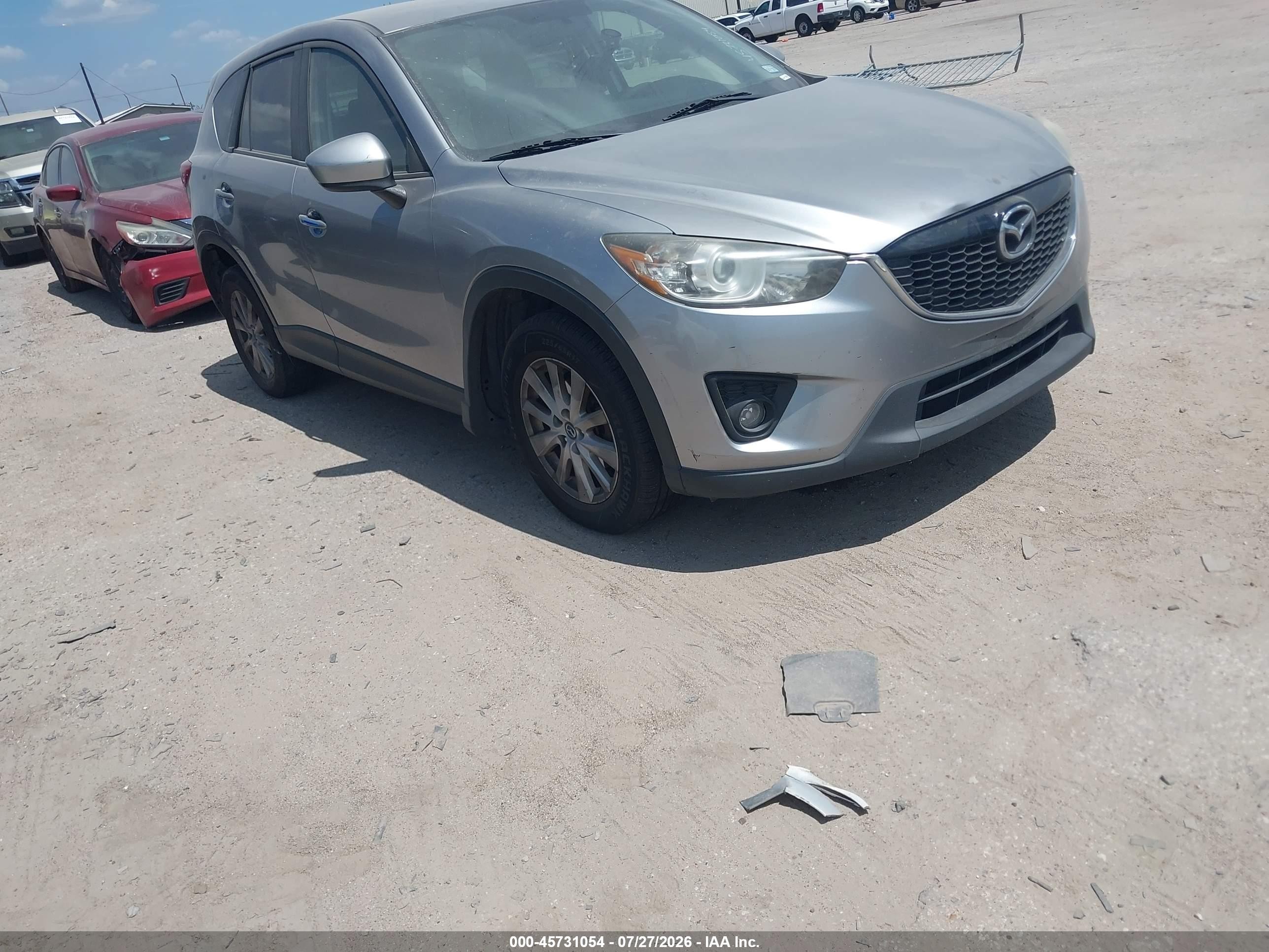 2013 Mazda Cx-5 Touring Silver vin: JM3KE4CE5D0121757