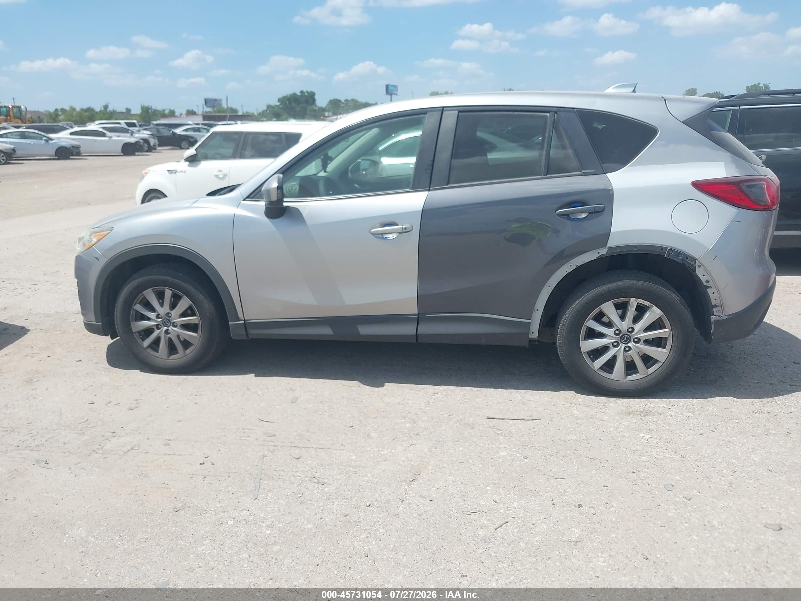 2013 Mazda Cx-5 Touring Silver vin: JM3KE4CE5D0121757