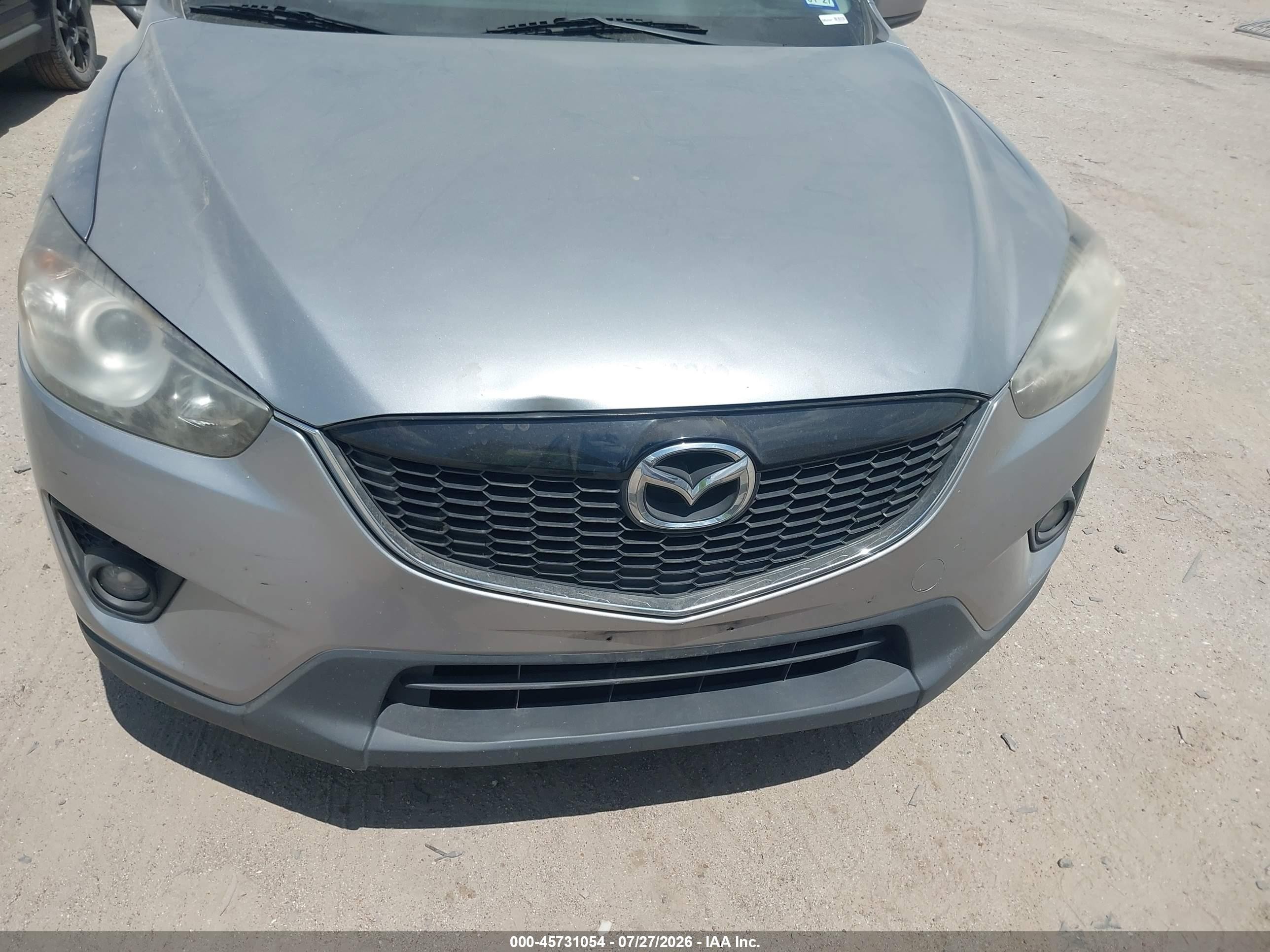2013 Mazda Cx-5 Touring Silver vin: JM3KE4CE5D0121757