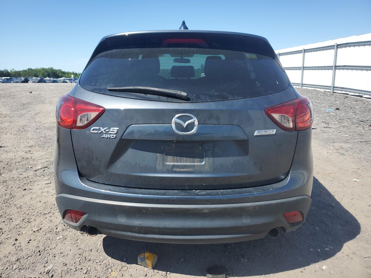 2013 Mazda Cx-5 Touring Gray vin: JM3KE4CE5D0125761 Damage: Lift Gate, Multiple Scratches Heavy, 3