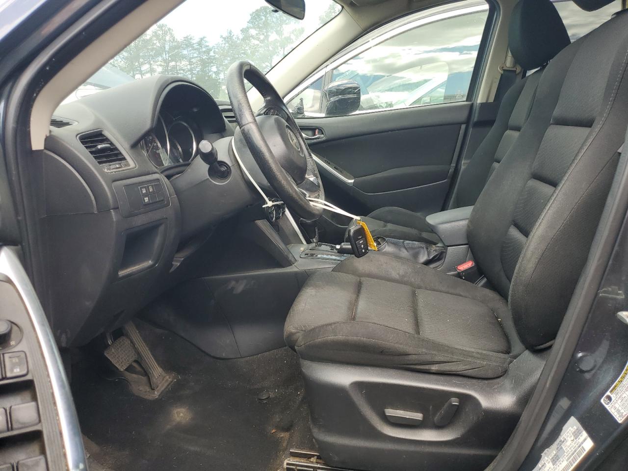 2013 Mazda Cx-5 Touring Gray vin: JM3KE4CE5D0125761 Damage: Steering Wheel, Worn, Replacement Required