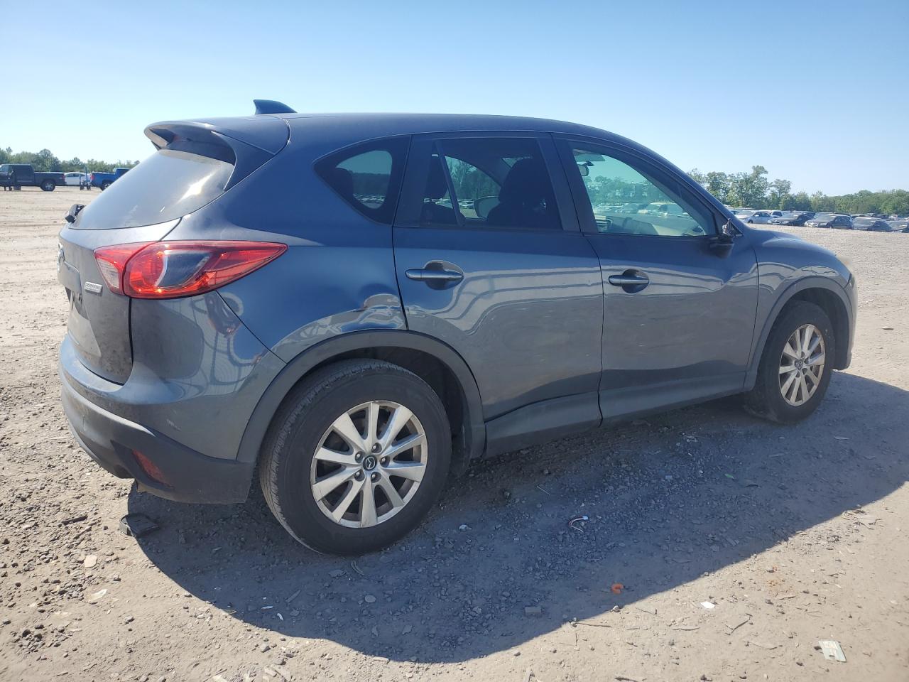2013 Mazda Cx-5 Touring Gray vin: JM3KE4CE5D0125761 Damage: Right Qtr Panel, Dent(S) W/ Paint Dmg, 6 To 7 Inches