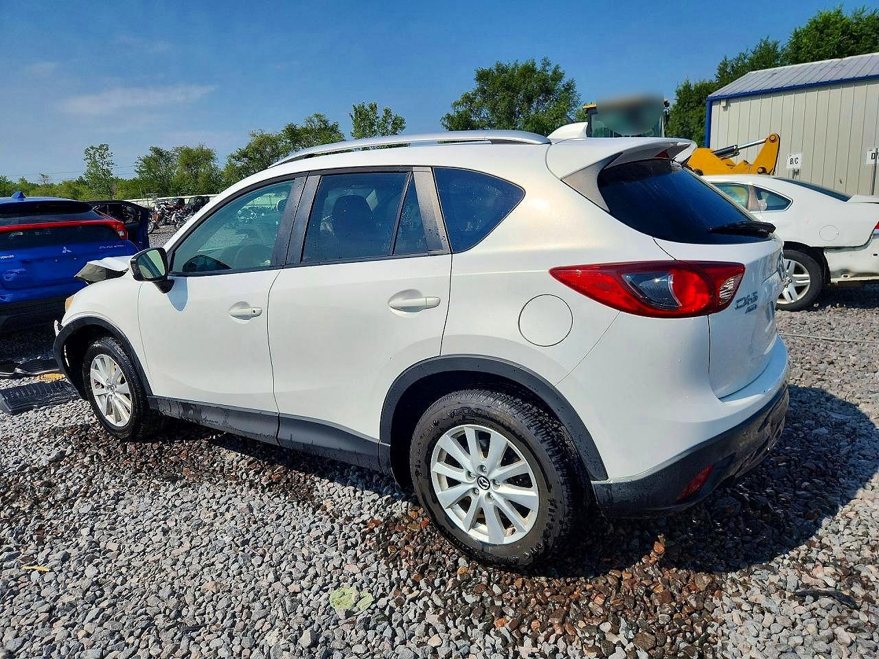 2013 Mazda Cx-5 Touring White vin: JM3KE4CE5D0125906
