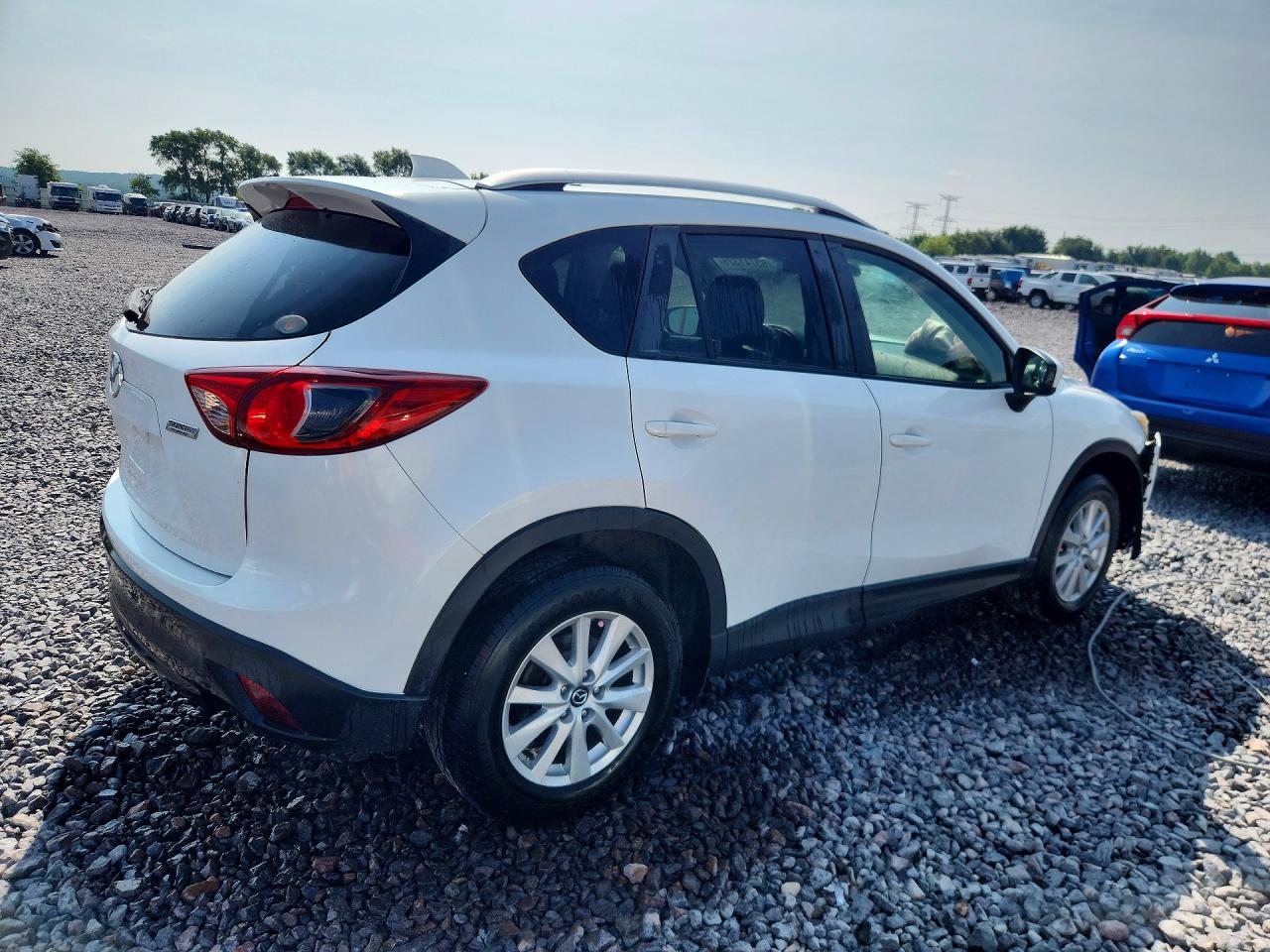 2013 Mazda Cx-5 Touring White vin: JM3KE4CE5D0125906