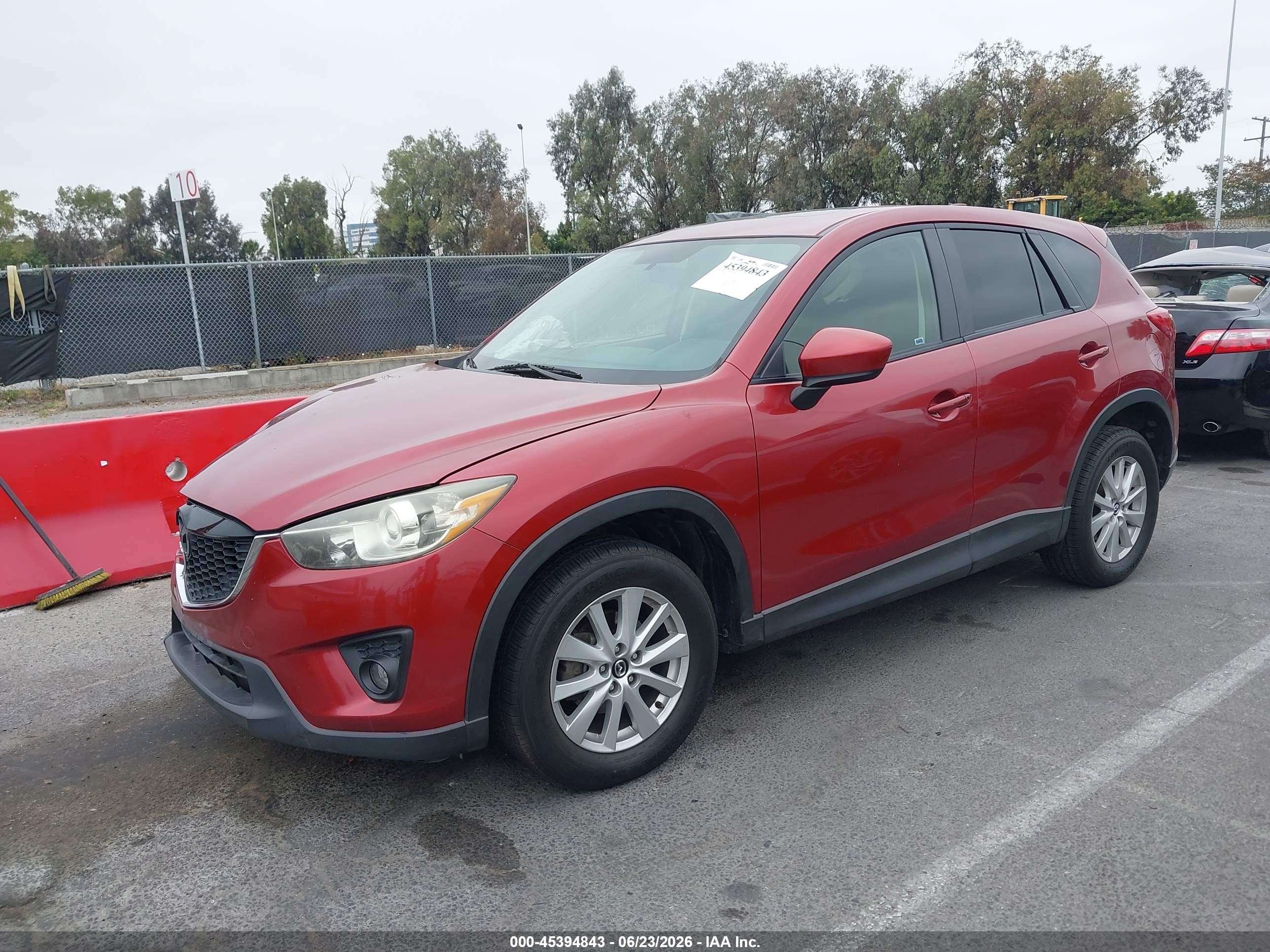2013 Mazda Cx-5 Touring Red vin: JM3KE4CE5D0136906