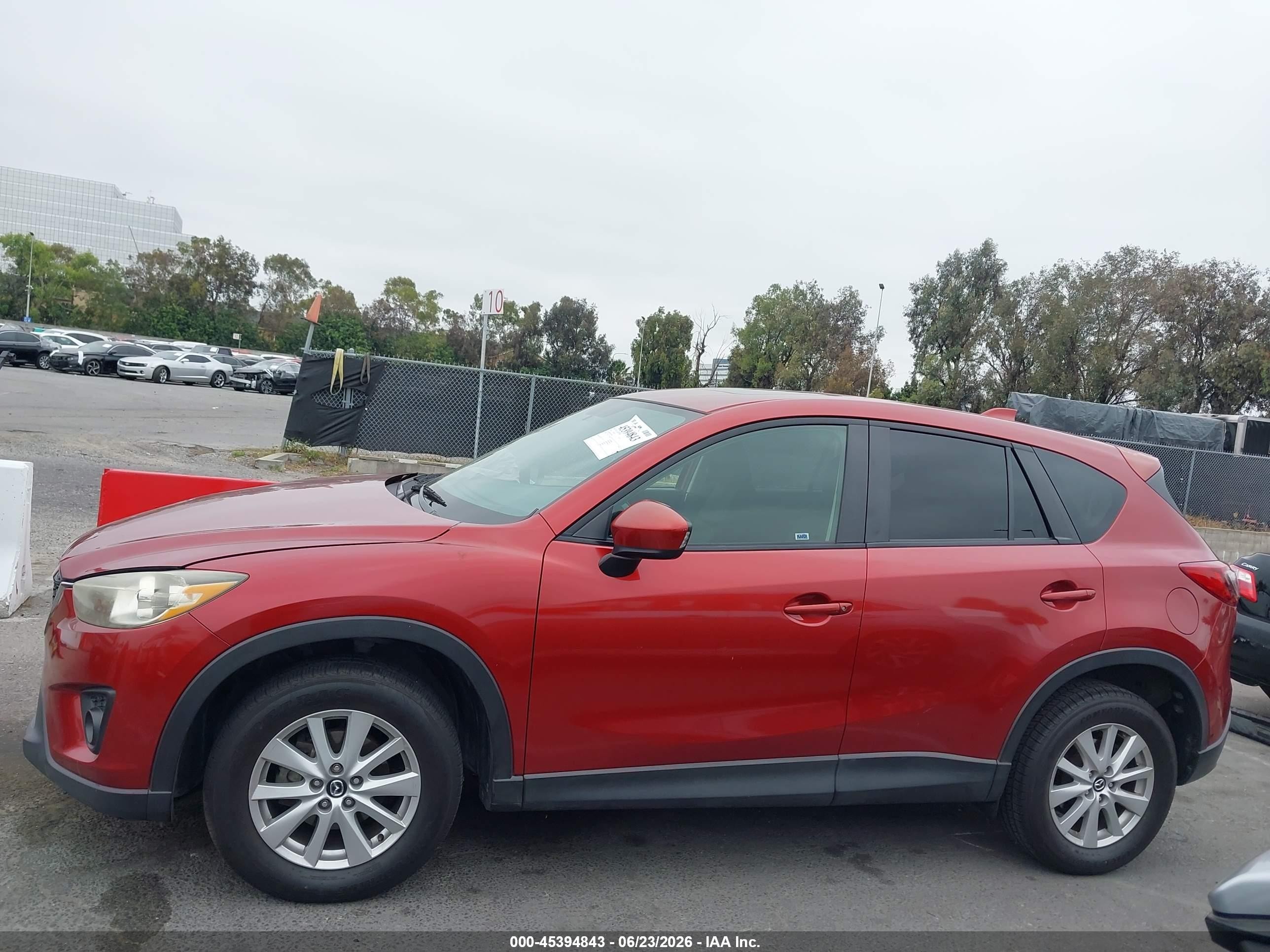 2013 Mazda Cx-5 Touring Red vin: JM3KE4CE5D0136906
