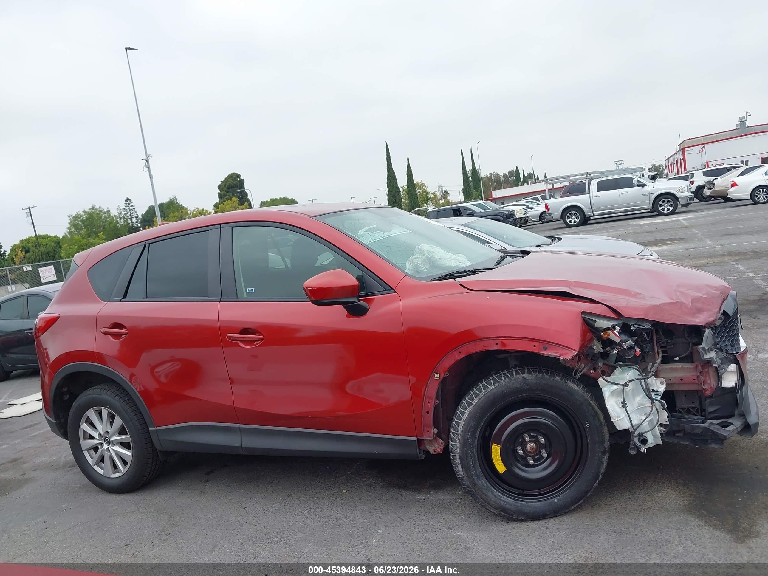 2013 Mazda Cx-5 Touring Red vin: JM3KE4CE5D0136906