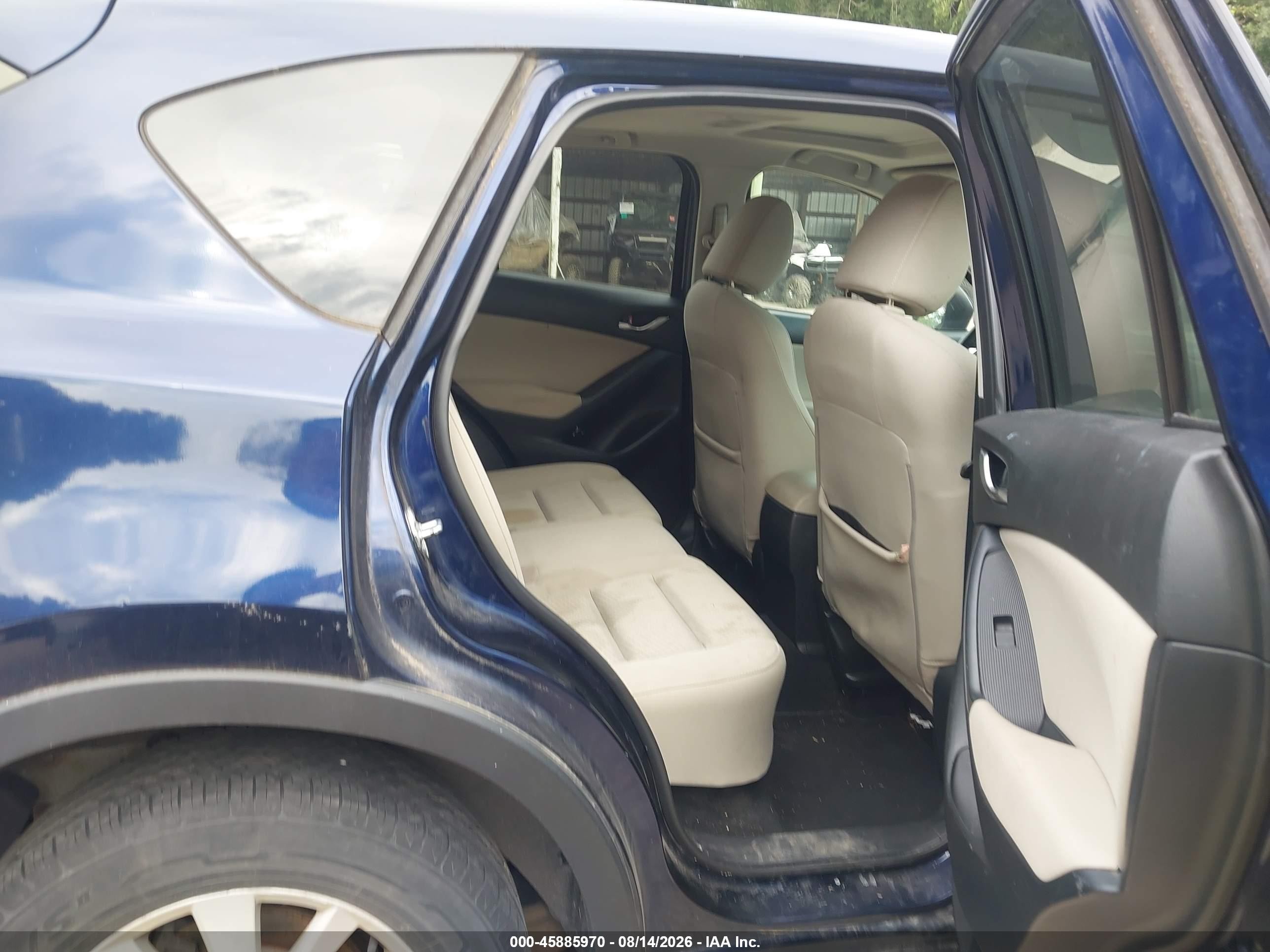 2013 Mazda Cx-5 Touring Blue vin: JM3KE4CE5D0145265