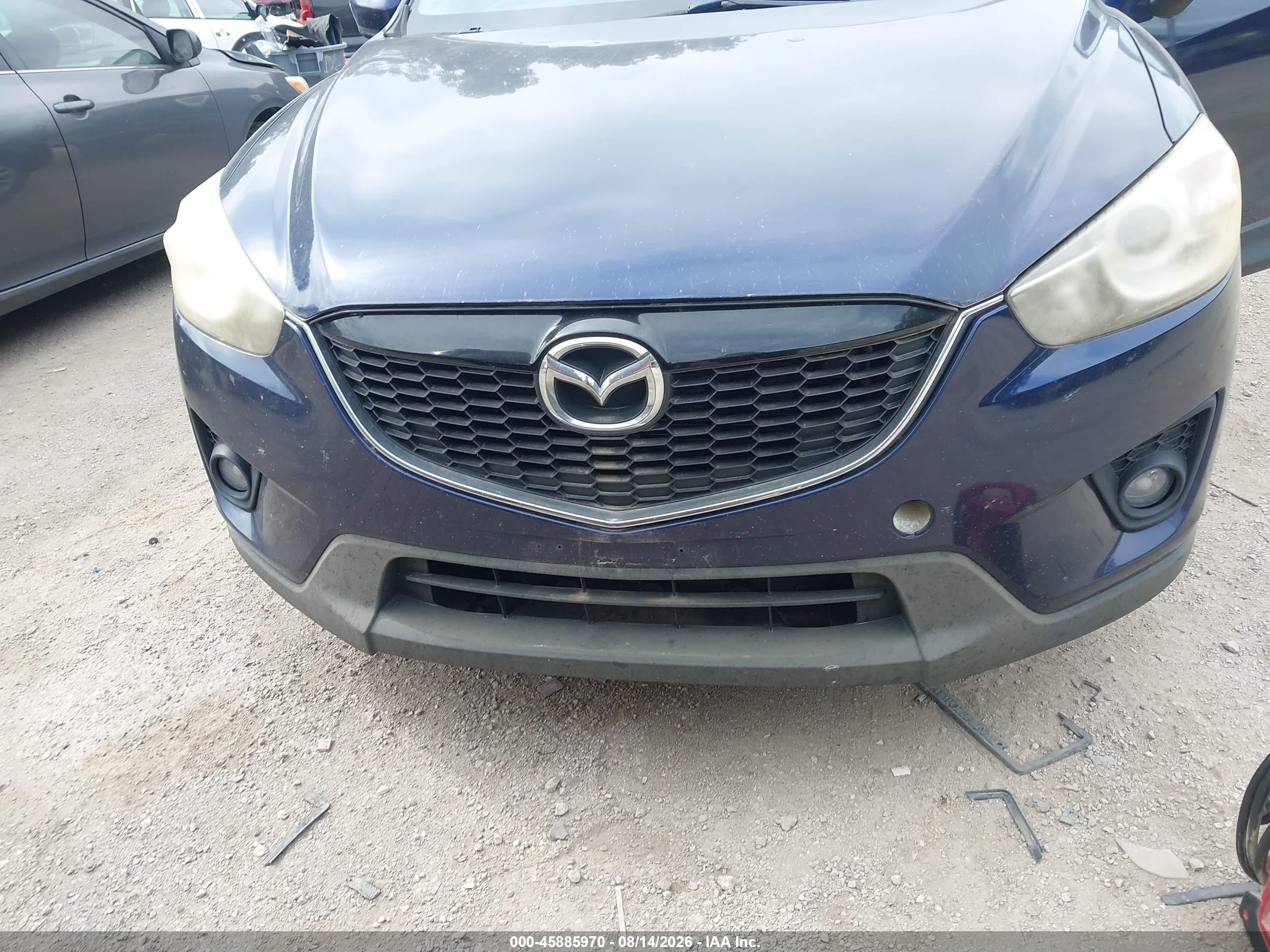 2013 Mazda Cx-5 Touring Blue vin: JM3KE4CE5D0145265