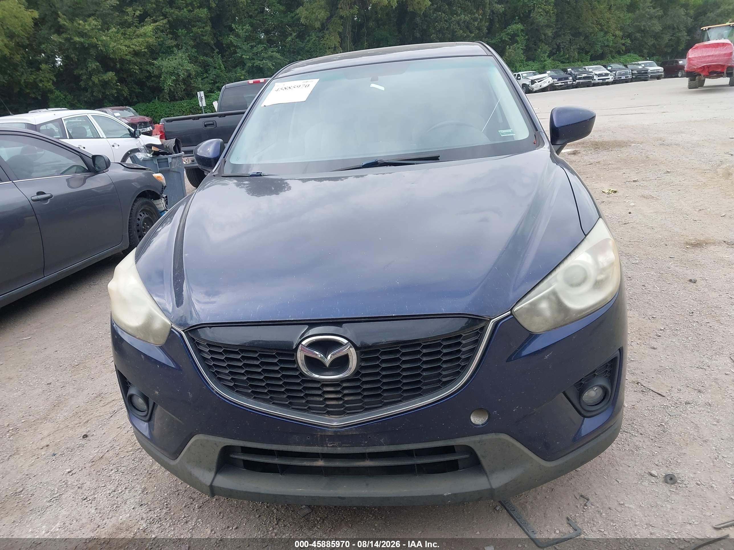 2013 Mazda Cx-5 Touring Blue vin: JM3KE4CE5D0145265
