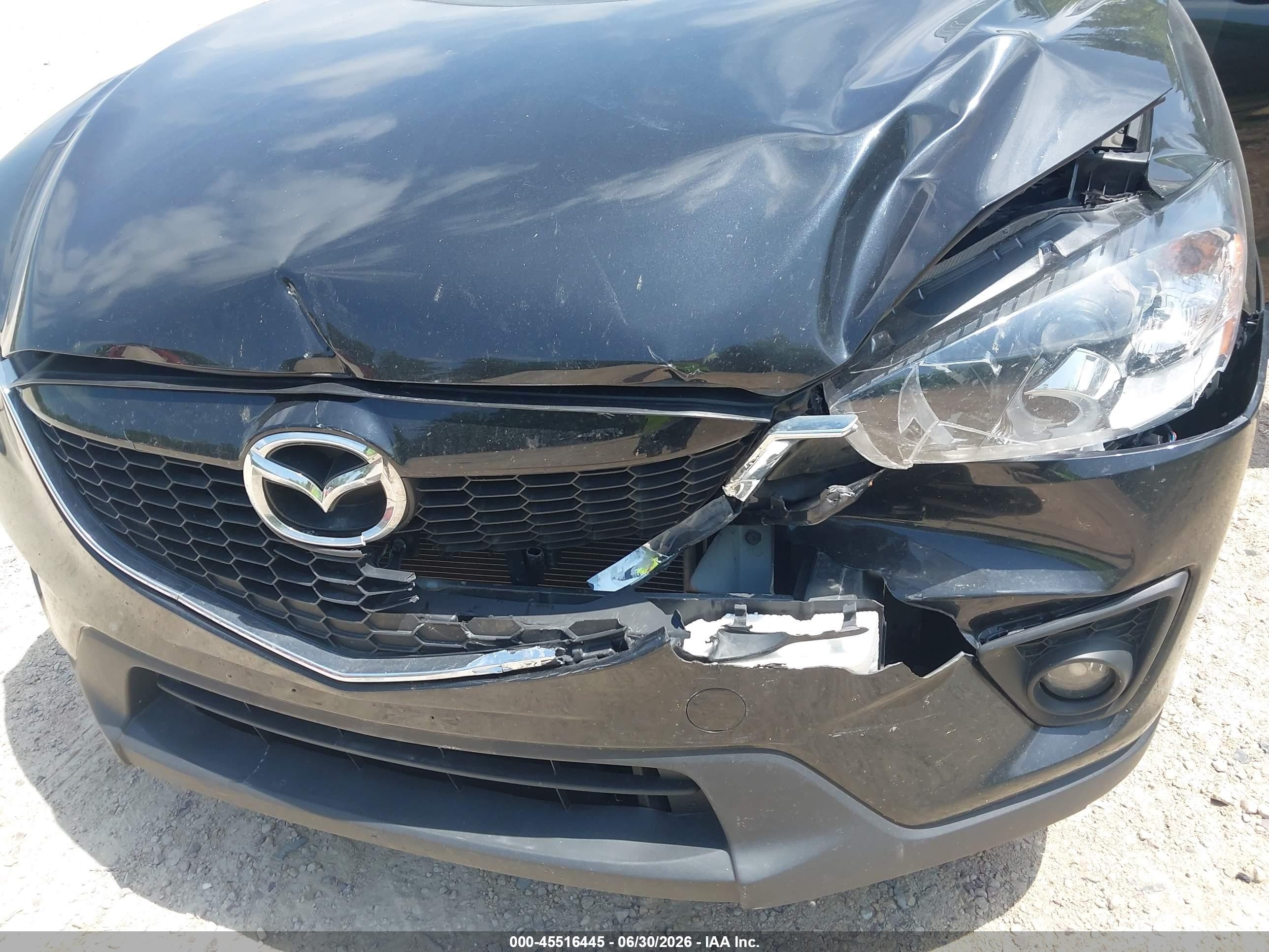2013 Mazda Cx-5 Touring Black vin: JM3KE4CE6D0116826