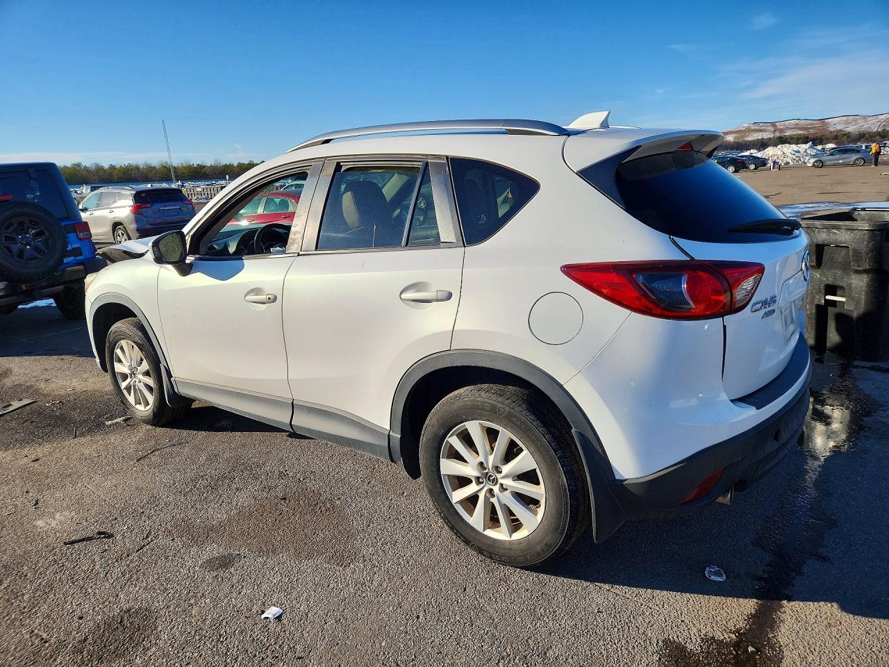 2013 Mazda Cx-5 Touring White vin: JM3KE4CE6D0121718