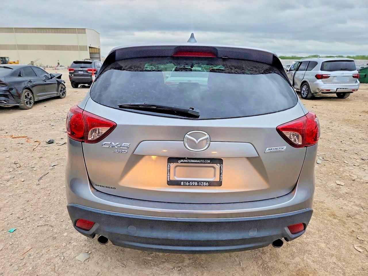 2013 Mazda Cx-5 Touring Silver vin: JM3KE4CE6D0124747