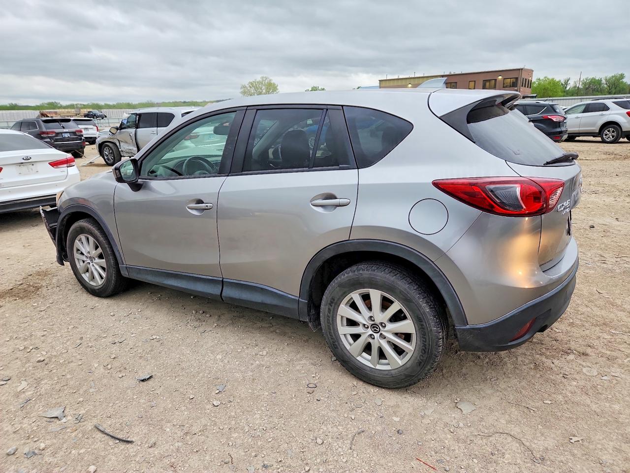 2013 Mazda Cx-5 Touring Silver vin: JM3KE4CE6D0124747