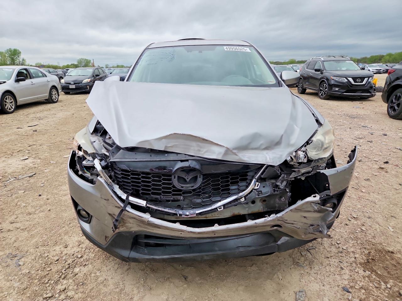 2013 Mazda Cx-5 Touring Silver vin: JM3KE4CE6D0124747