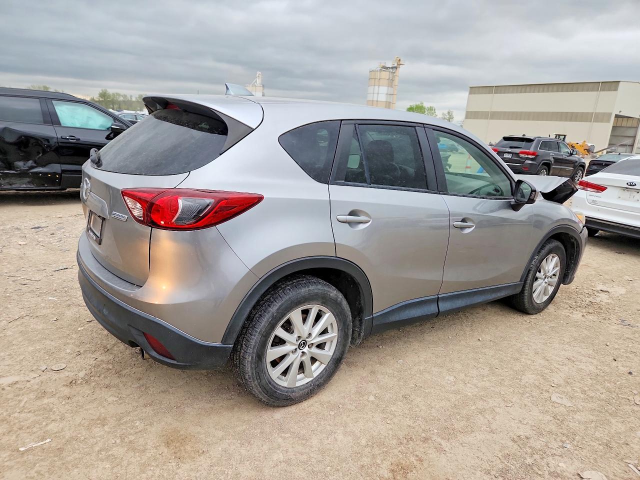 2013 Mazda Cx-5 Touring Silver vin: JM3KE4CE6D0124747