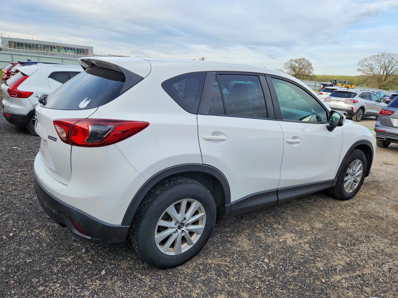 2013 Mazda Cx-5 Touring White vin: JM3KE4CE7D0111733
