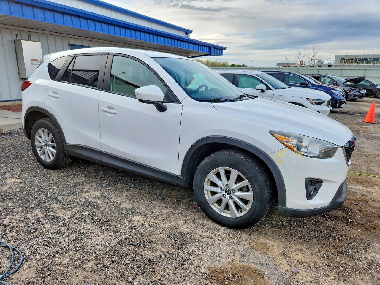 2013 Mazda Cx-5 Touring White vin: JM3KE4CE7D0111733