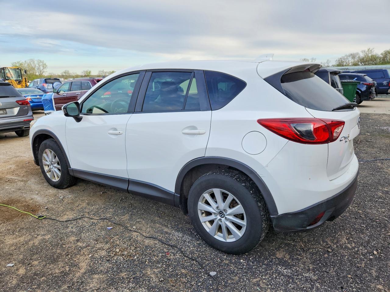 2013 Mazda Cx-5 Touring White vin: JM3KE4CE7D0111733