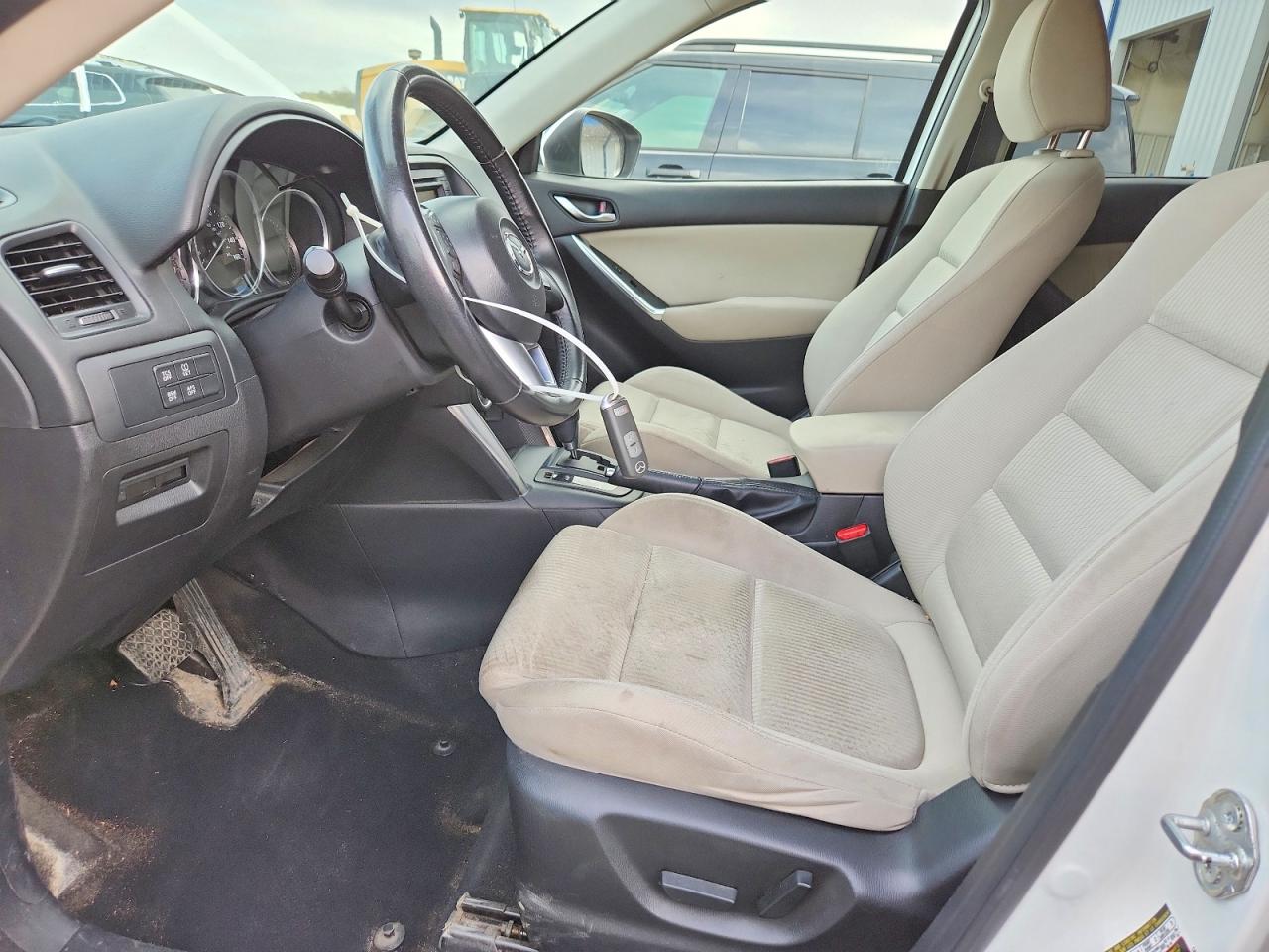 2013 Mazda Cx-5 Touring White vin: JM3KE4CE7D0111733