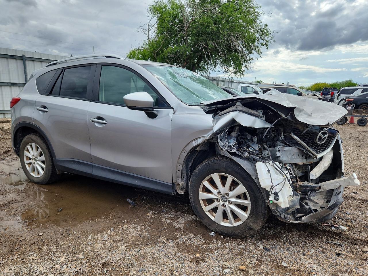 2013 Mazda Cx-5 Touring Silver vin: JM3KE4CE7D0124577