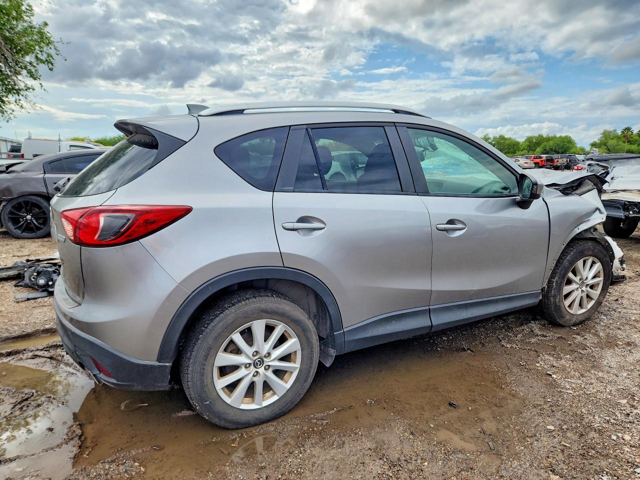 2013 Mazda Cx-5 Touring Silver vin: JM3KE4CE7D0124577
