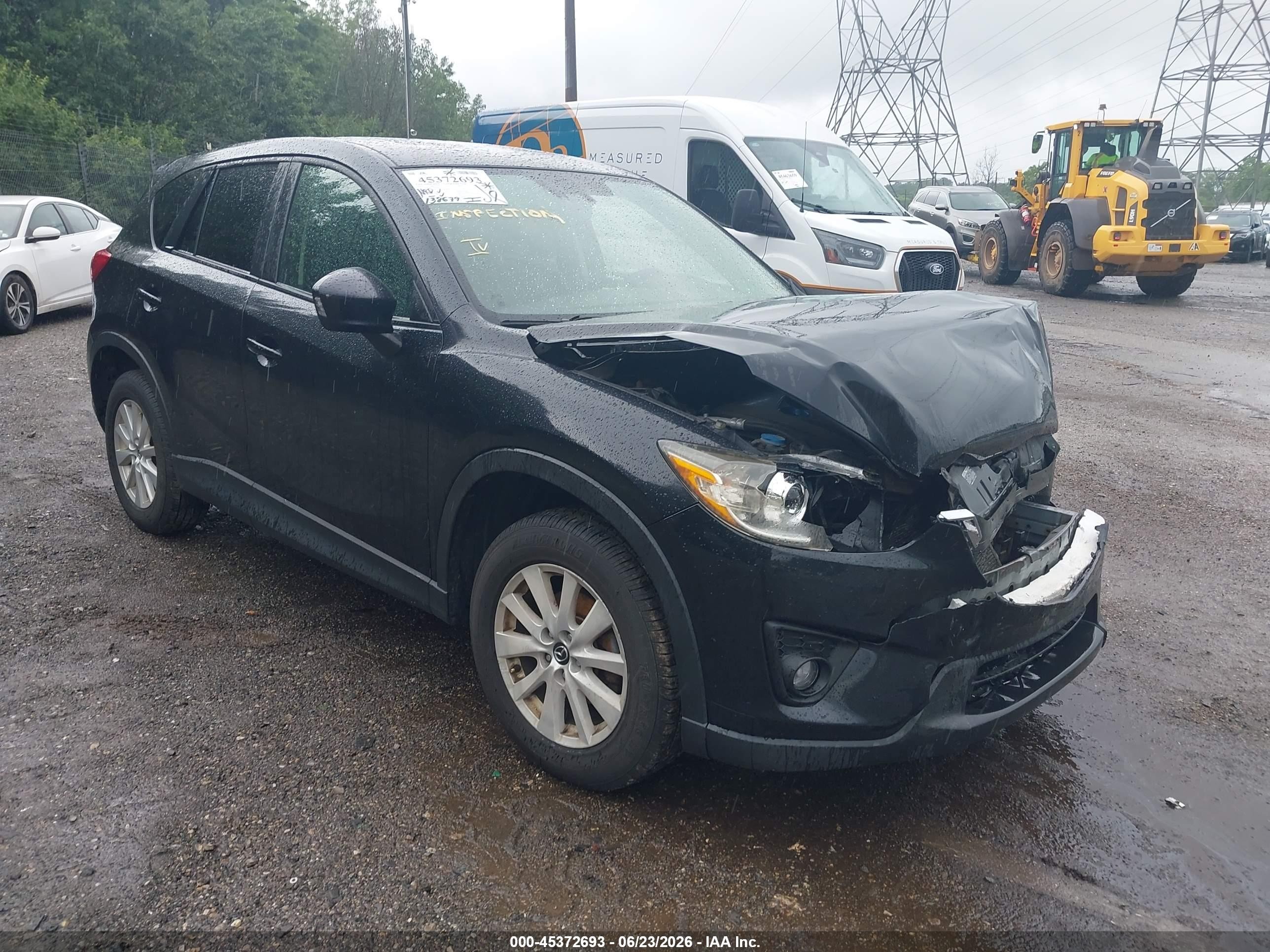 2013 Mazda Cx-5 Touring Black vin: JM3KE4CE7D0156977