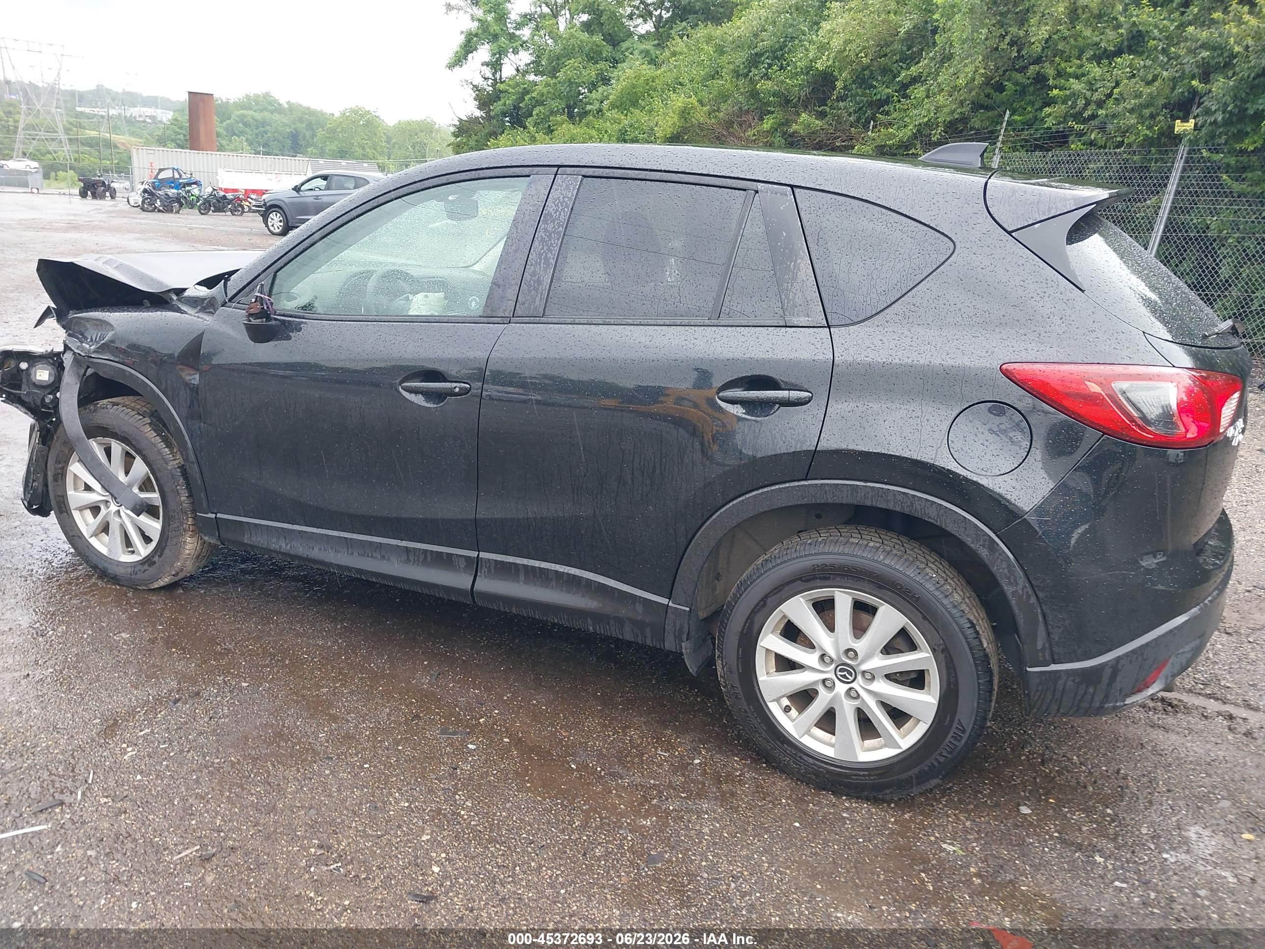 2013 Mazda Cx-5 Touring Black vin: JM3KE4CE7D0156977
