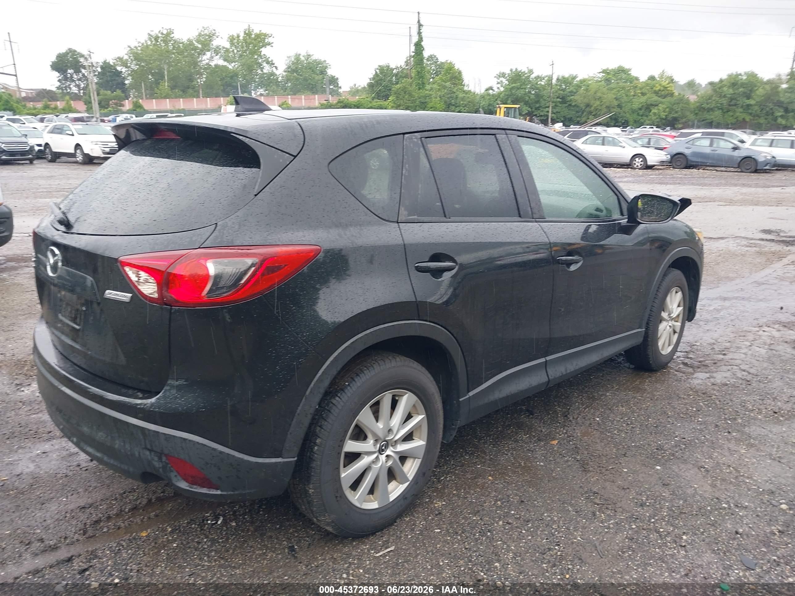 2013 Mazda Cx-5 Touring Black vin: JM3KE4CE7D0156977