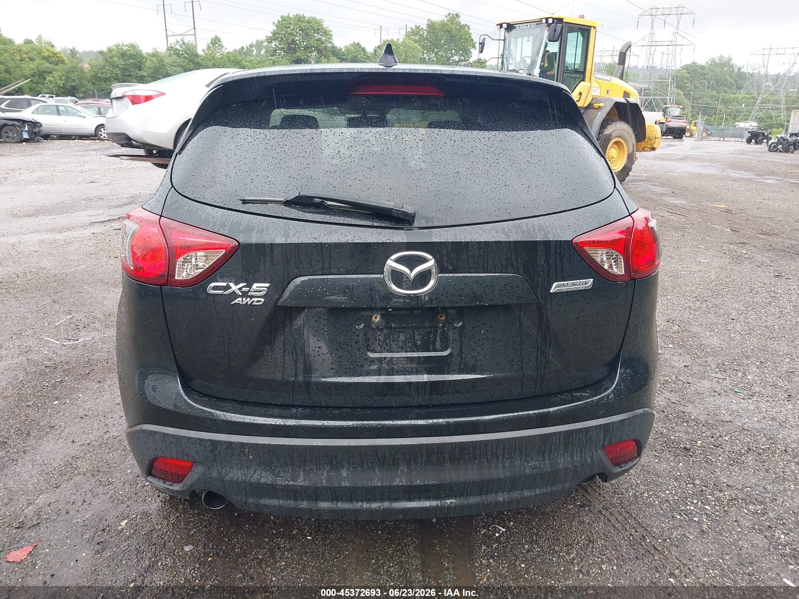 2013 Mazda Cx-5 Touring Black vin: JM3KE4CE7D0156977