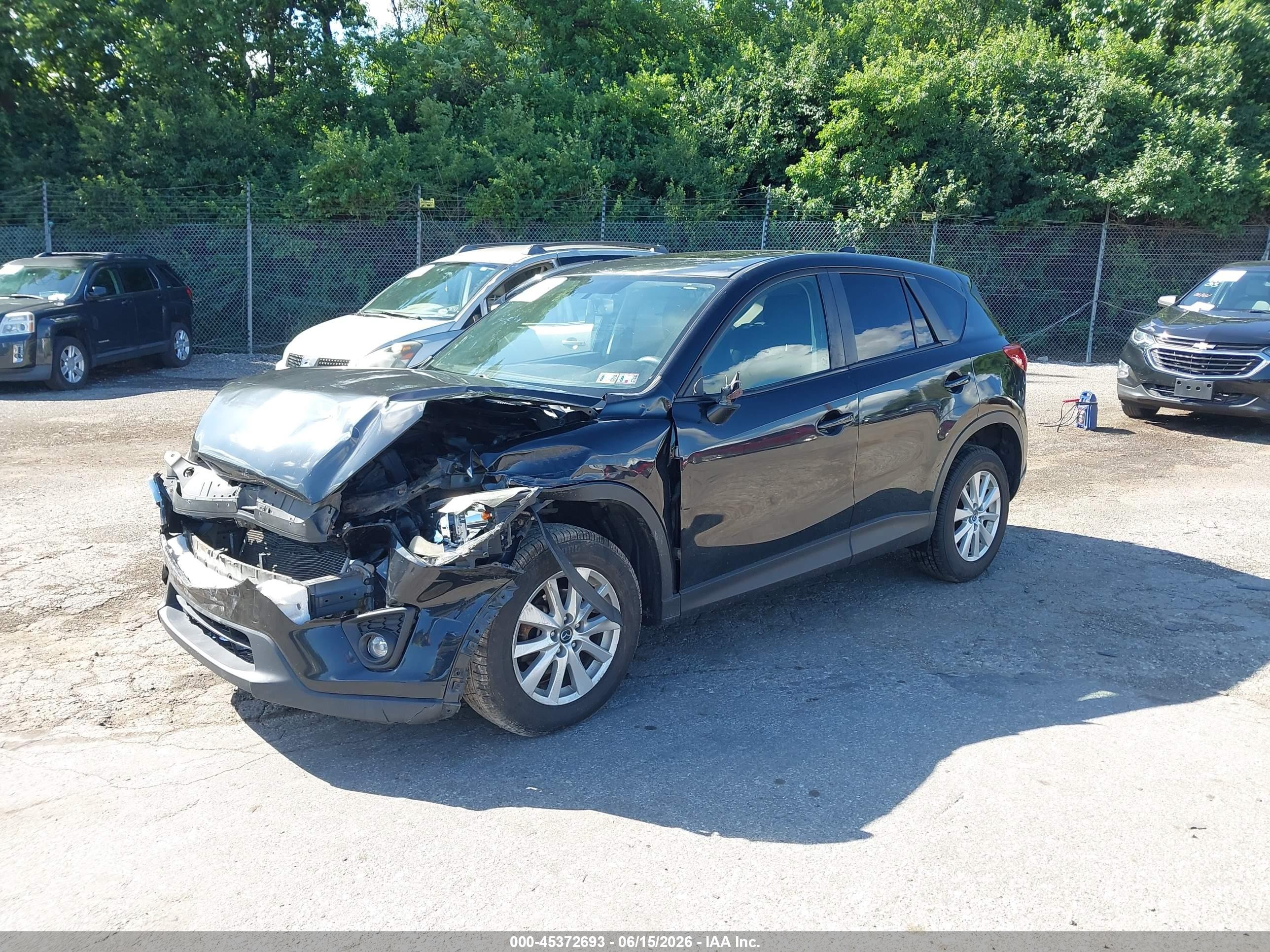 2013 Mazda Cx-5 Touring Black vin: JM3KE4CE7D0156977