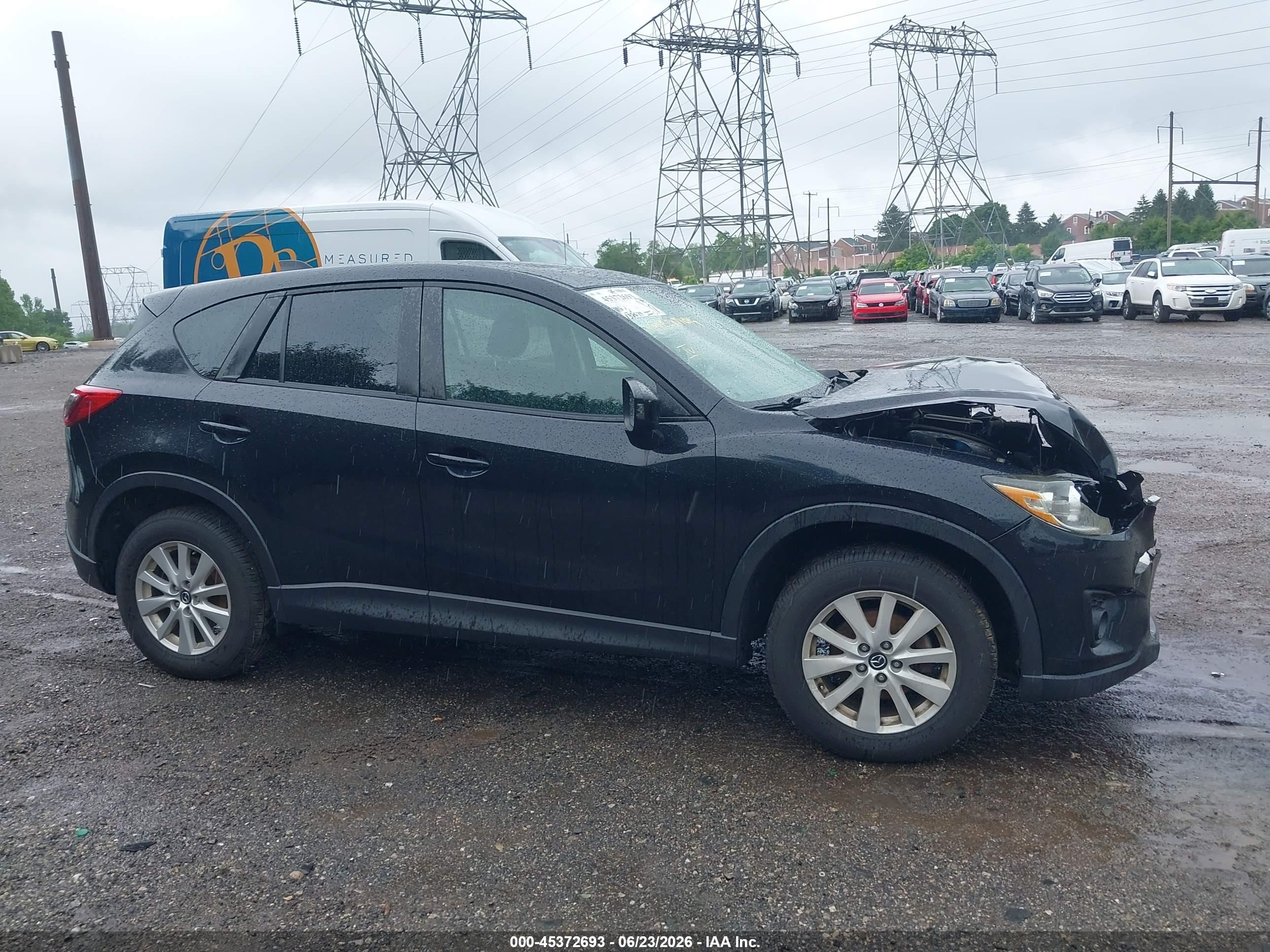 2013 Mazda Cx-5 Touring Black vin: JM3KE4CE7D0156977