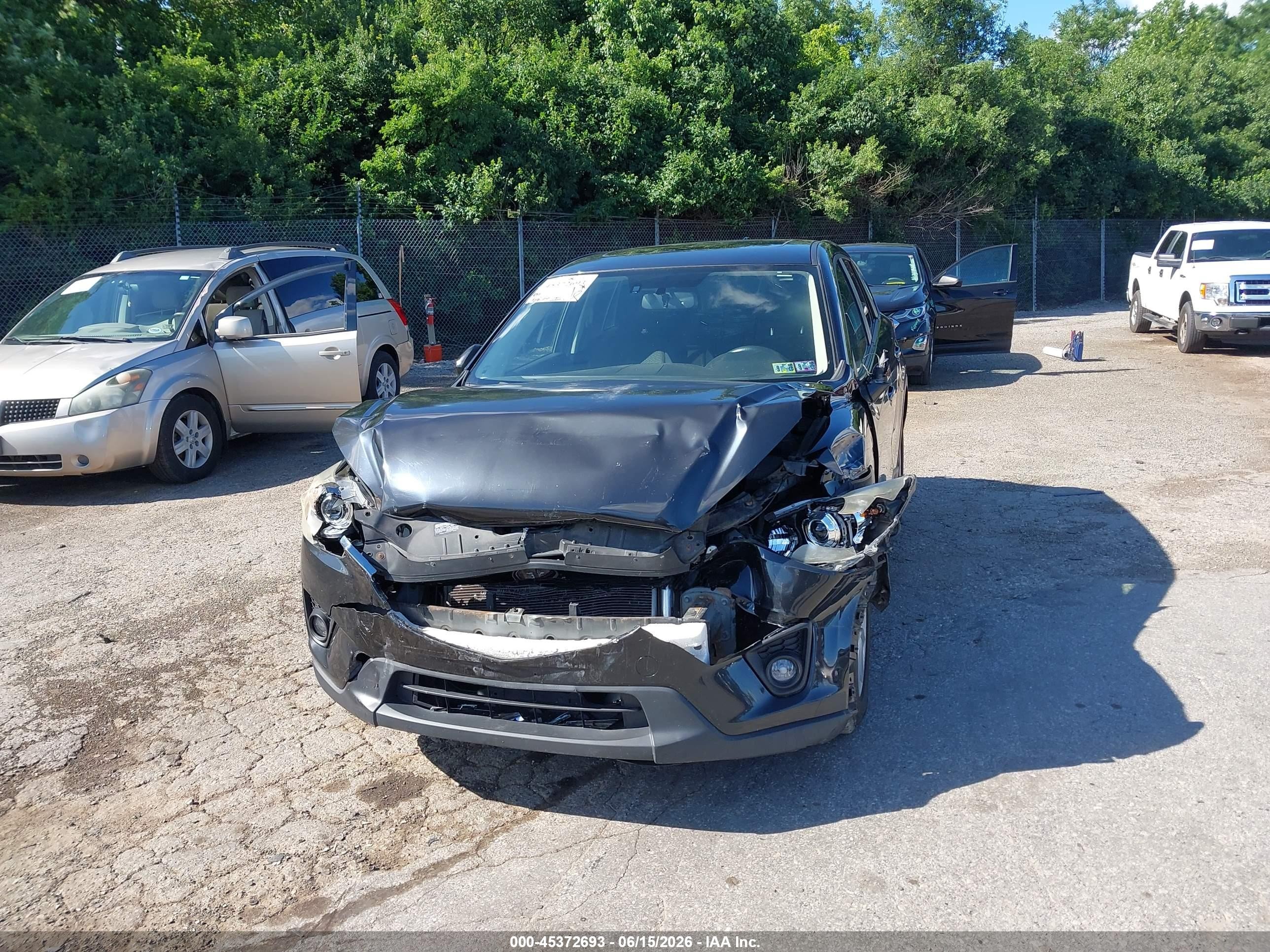 2013 Mazda Cx-5 Touring Black vin: JM3KE4CE7D0156977