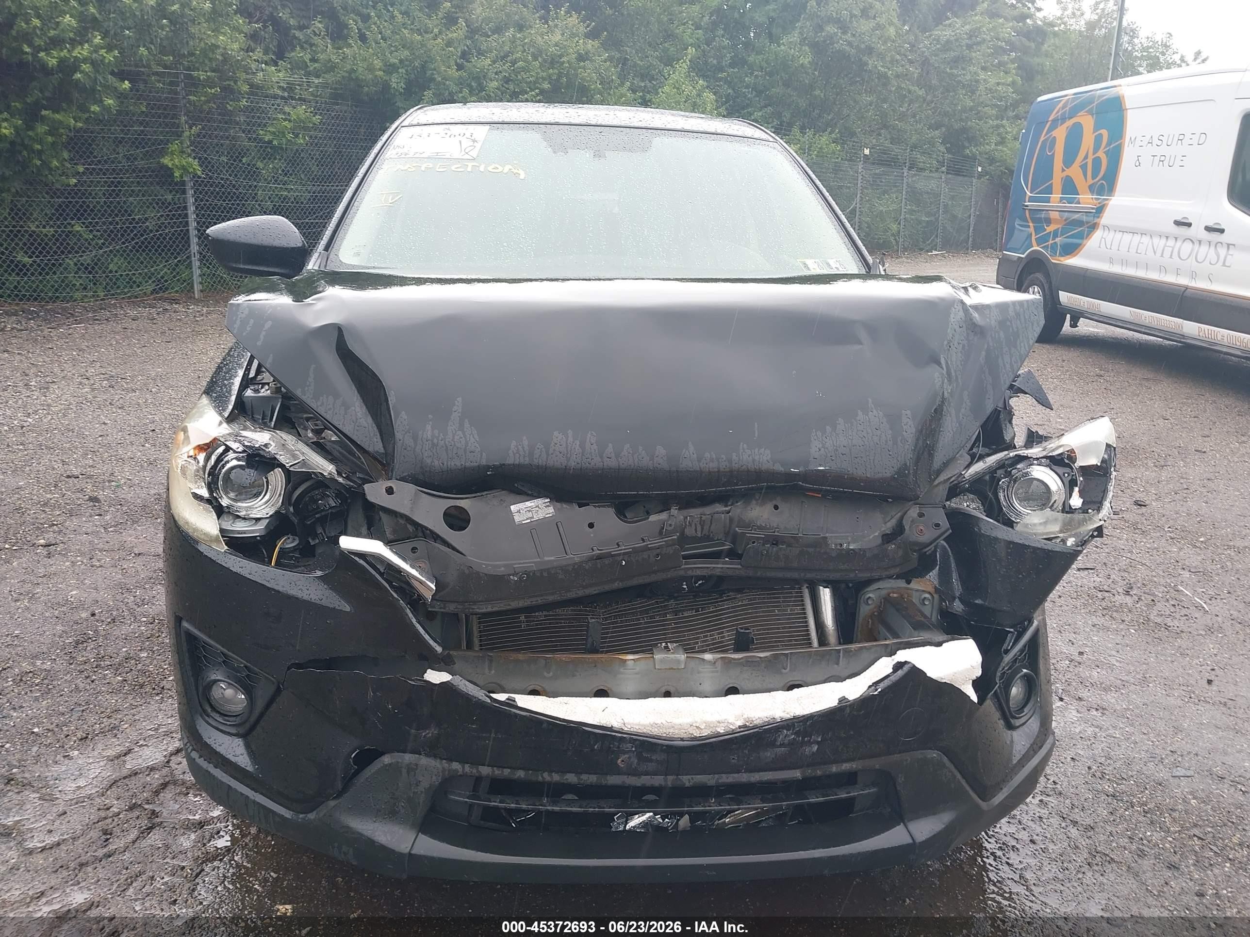 2013 Mazda Cx-5 Touring Black vin: JM3KE4CE7D0156977