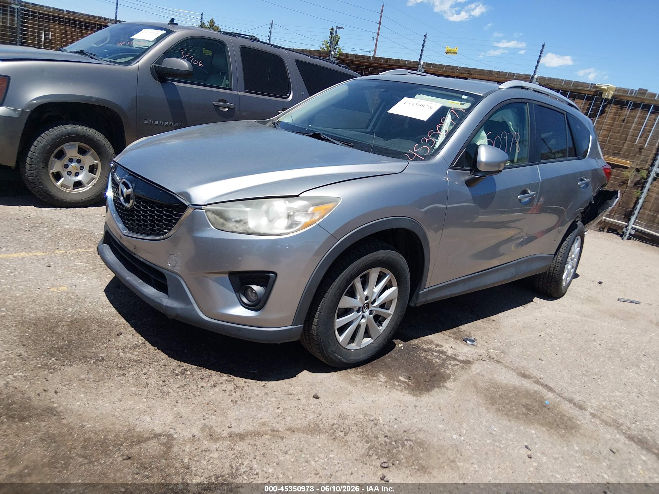 2013 Mazda Cx-5 Touring Silver vin: JM3KE4CE7D0159703