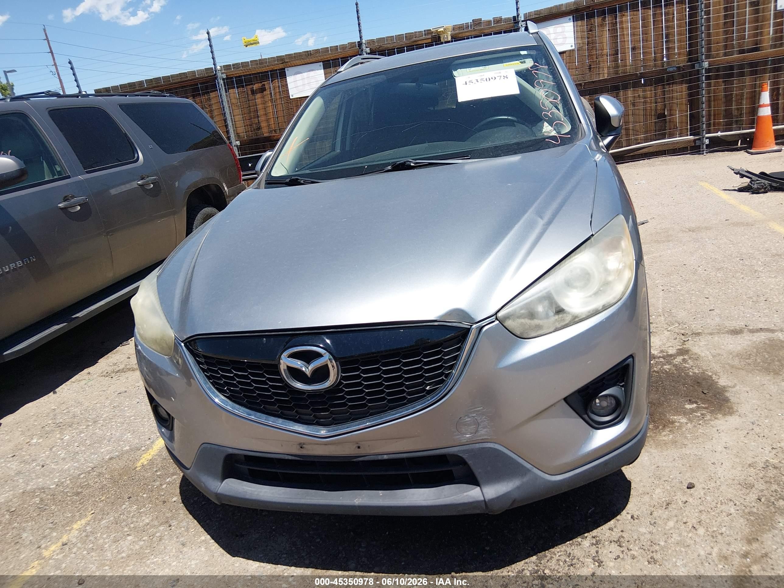 2013 Mazda Cx-5 Touring Silver vin: JM3KE4CE7D0159703