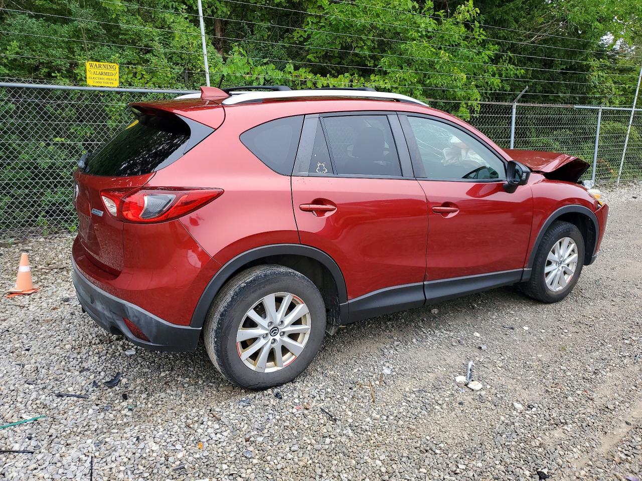 2013 Mazda Cx-5 Touring Red vin: JM3KE4CE8D0117282