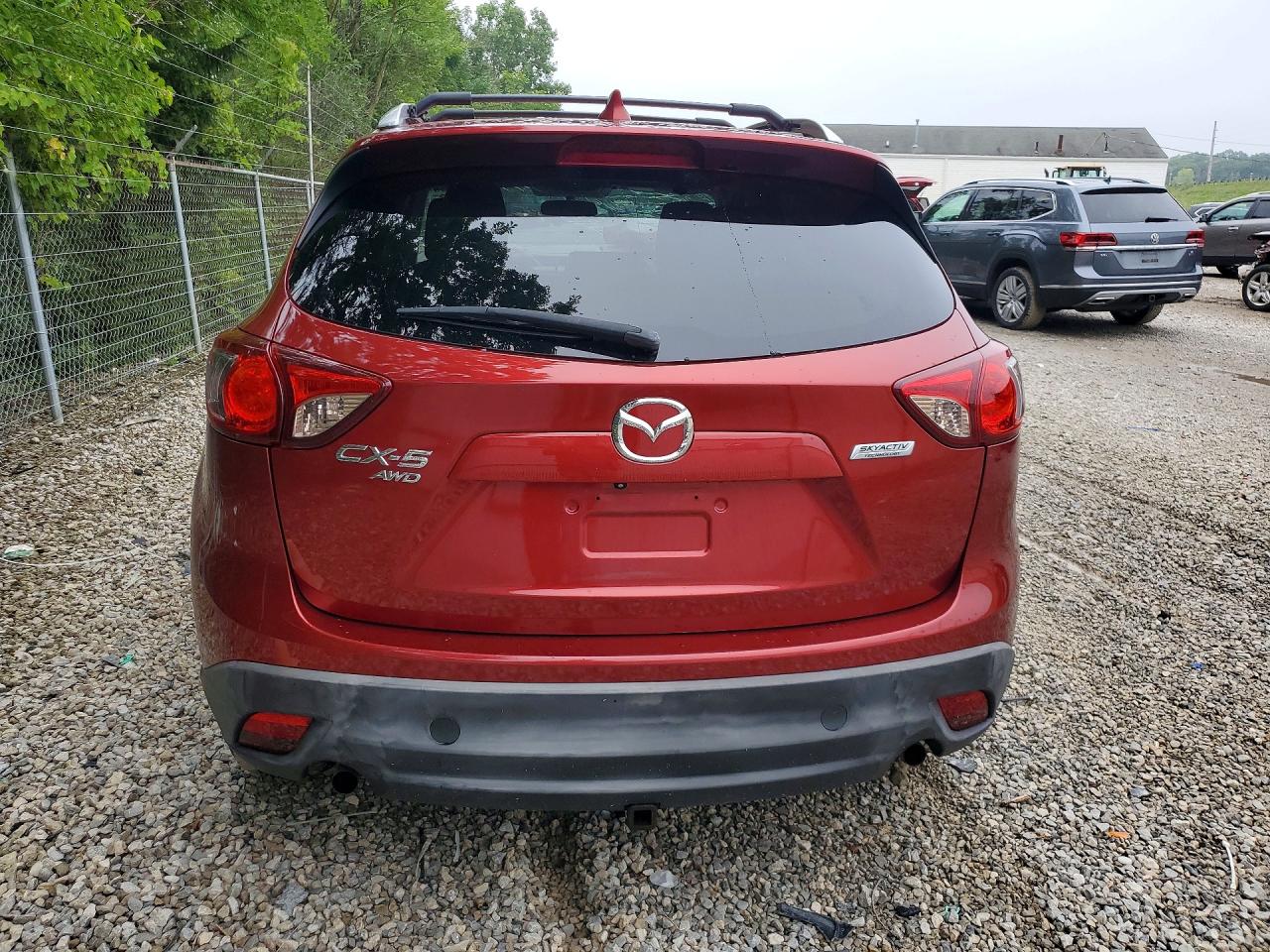2013 Mazda Cx-5 Touring Red vin: JM3KE4CE8D0117282